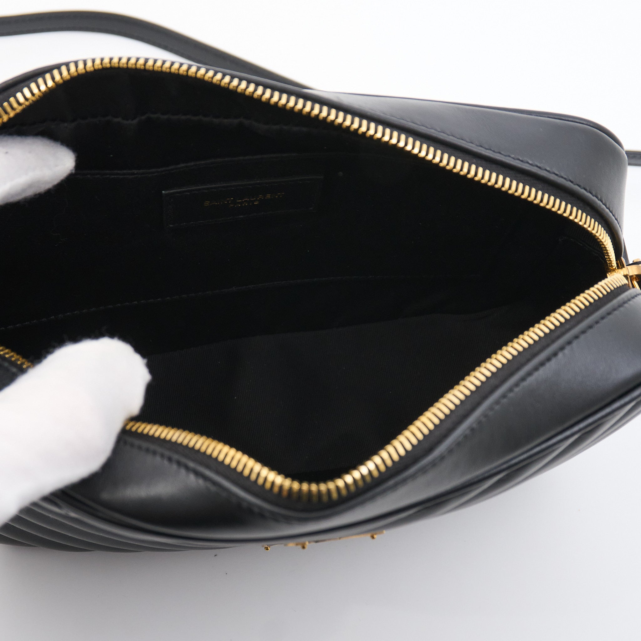 Saint Laurent Lou Camera Black Bag