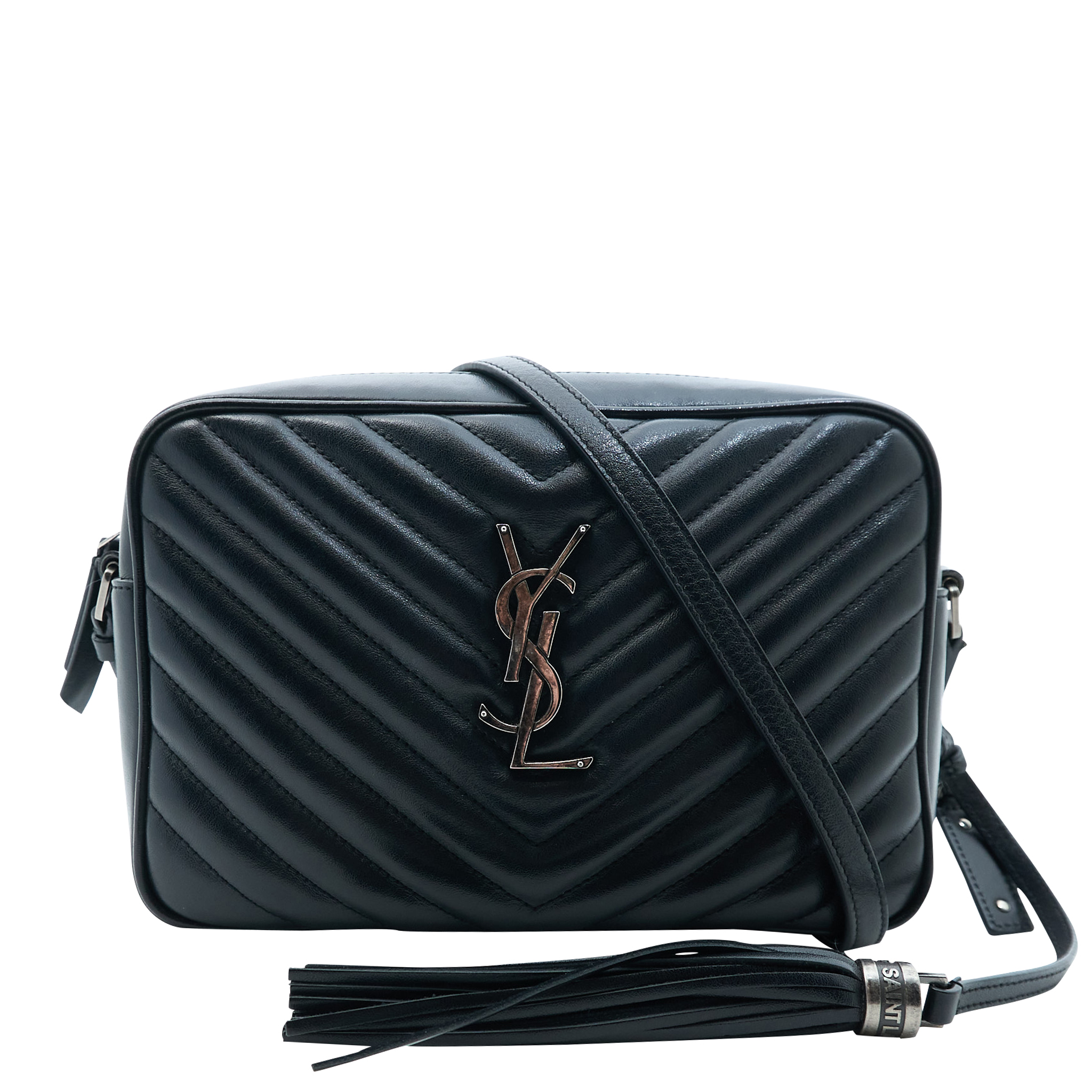 Saint Laurent Lou Quilted Camera Bag