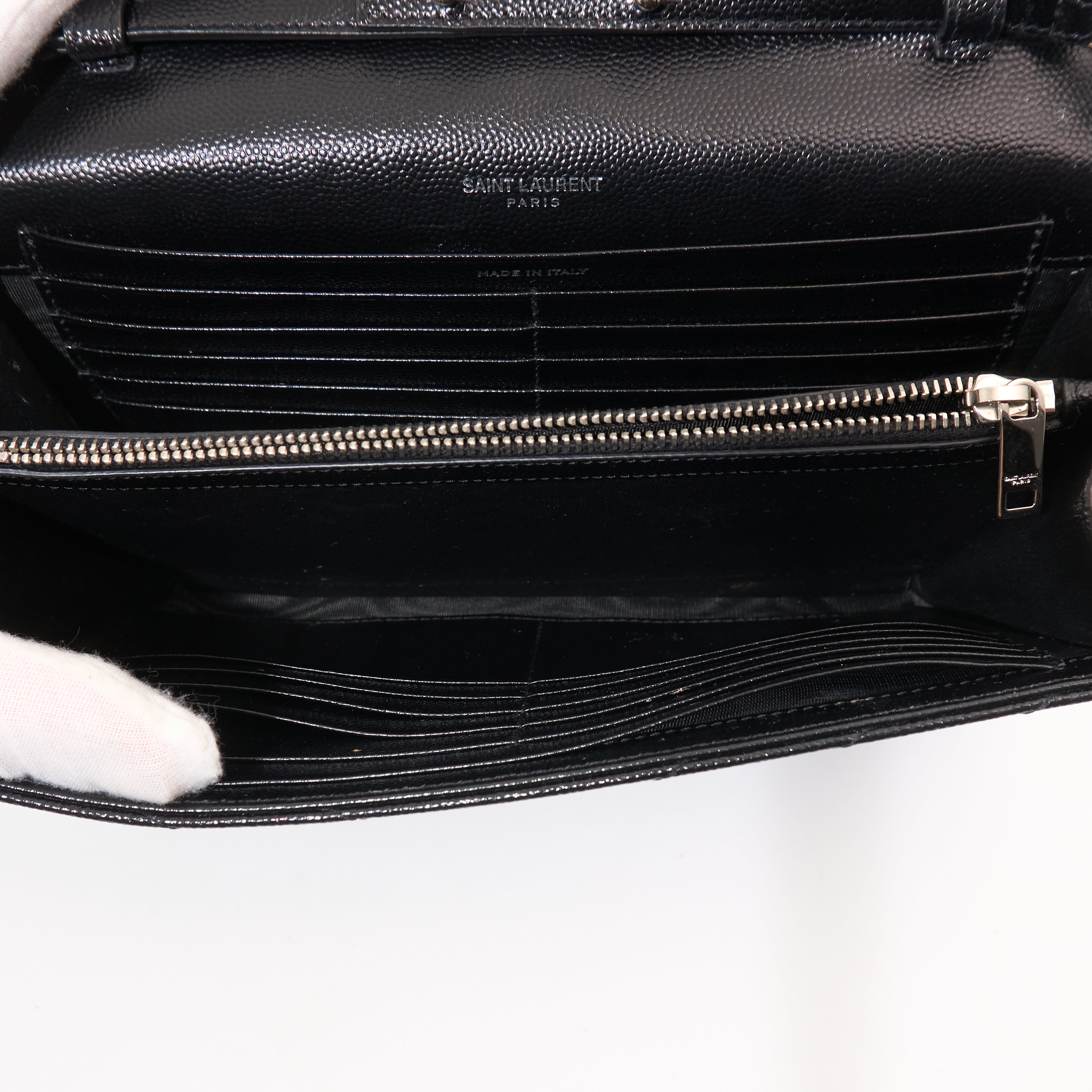 Saint Laurent Cassandre Black Bag