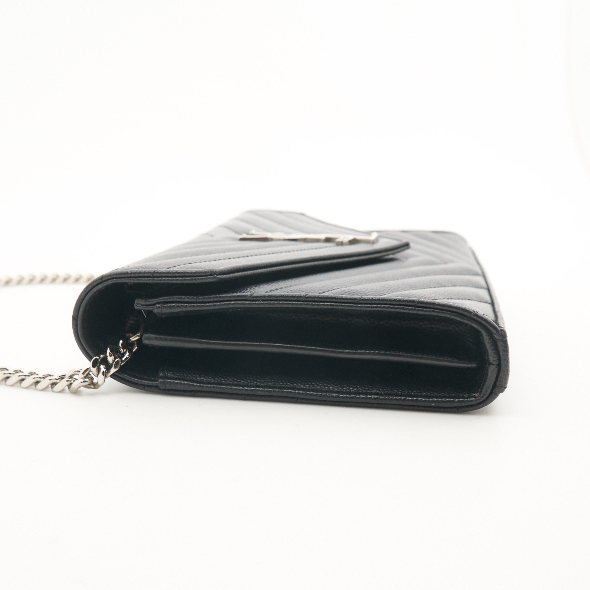 Saint Laurent Wallet on Chain Black Bag