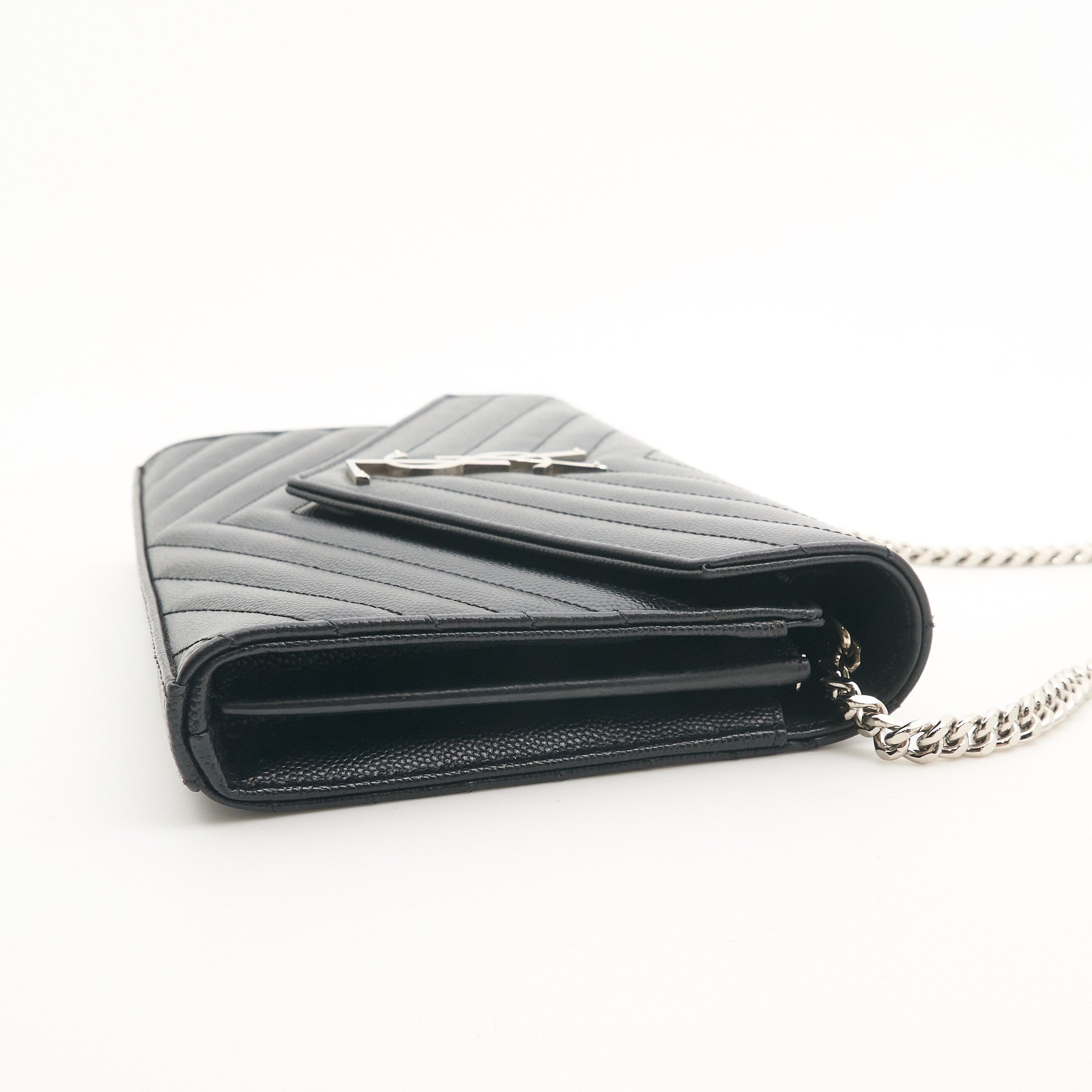 Saint Laurent Wallet on Chain Black Bag