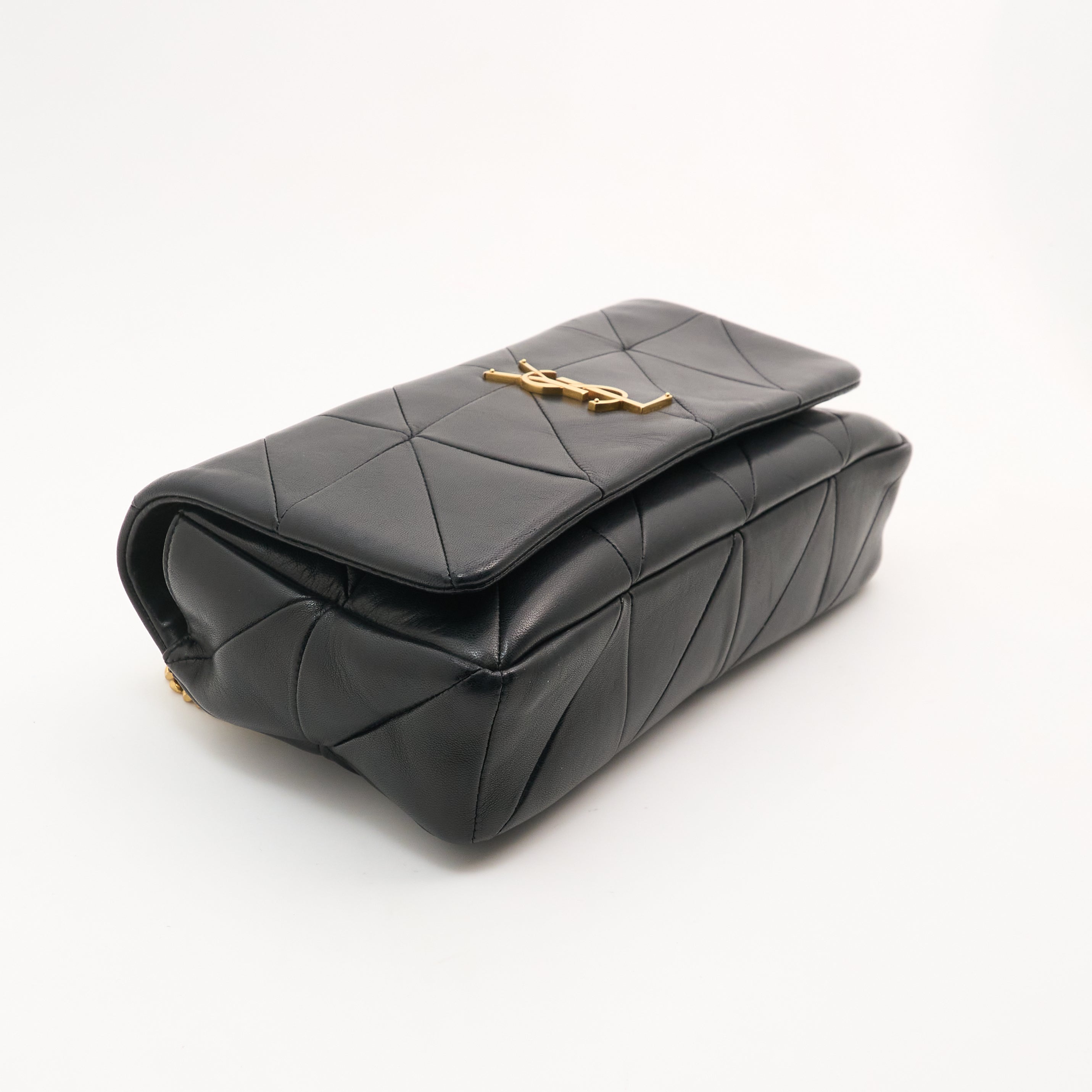 Saint Laurent Jamie Black Lambskin Shoulder Bag