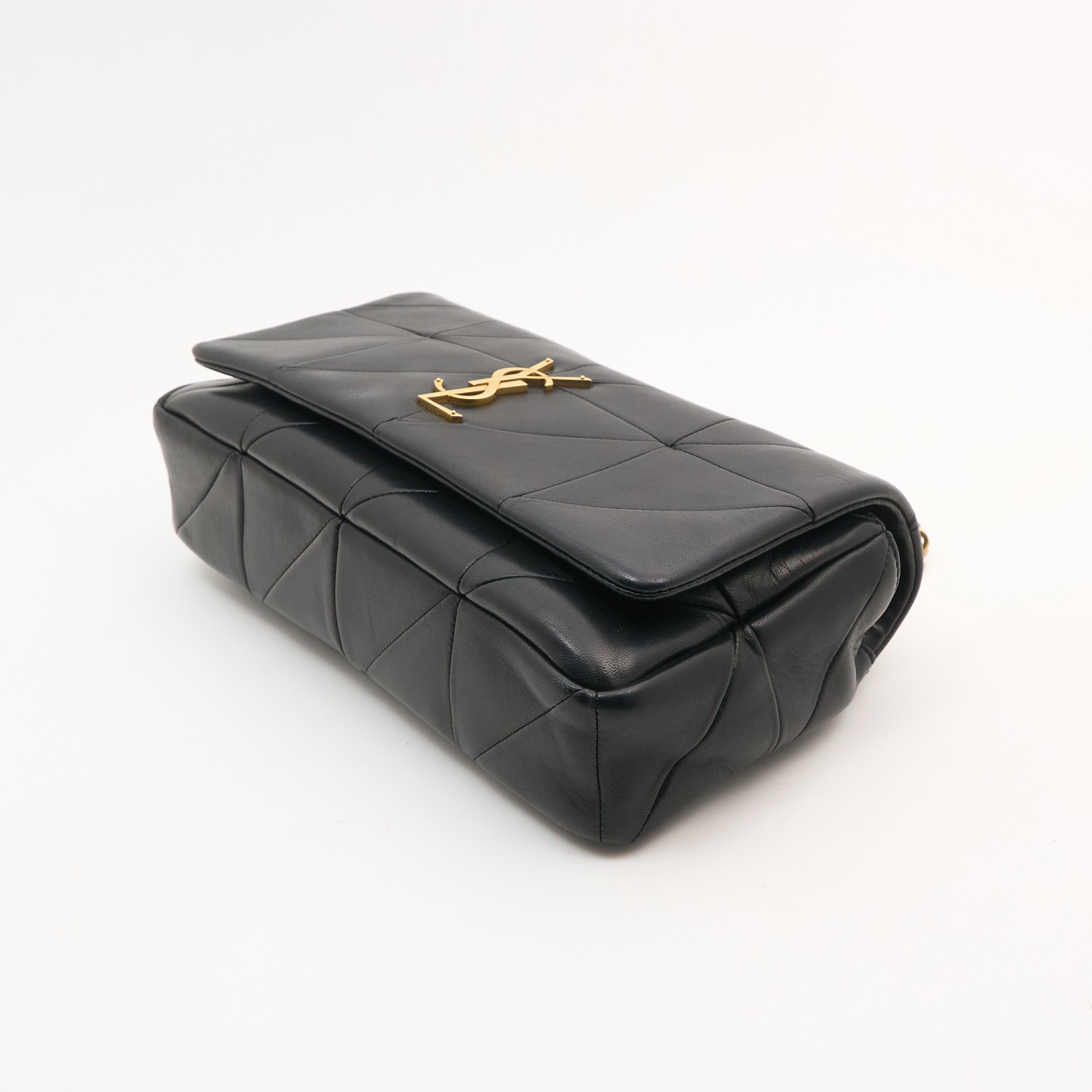 Saint Laurent Jamie Black Lambskin Shoulder Bag