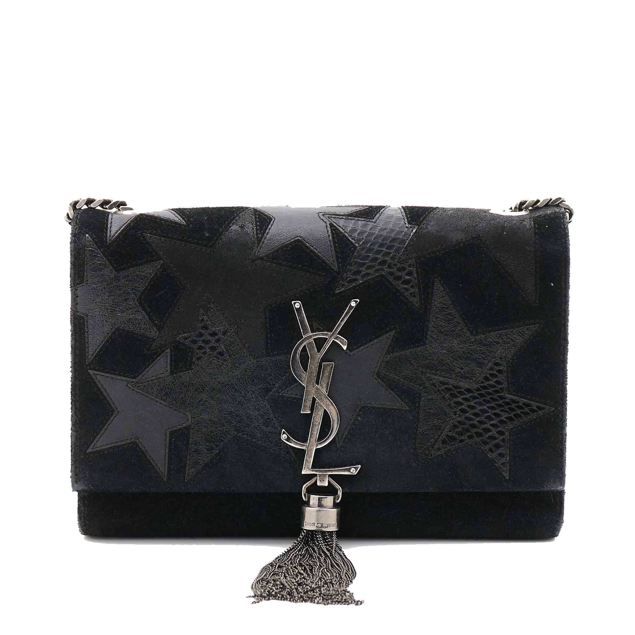 Saint Laurent Limited Edition Star Leather Kate Bag