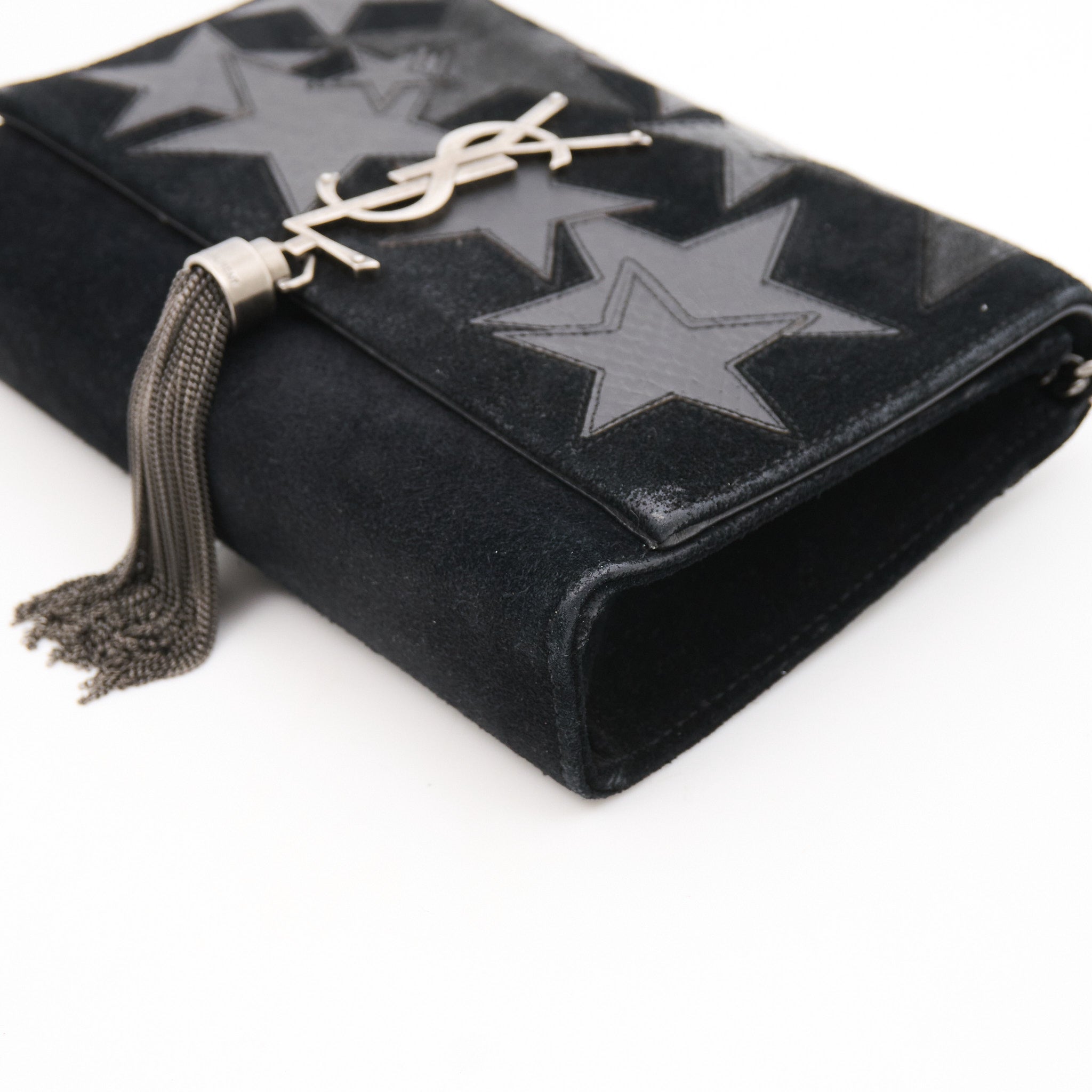 Saint Laurent Limited Edition Star Leather Kate Bag