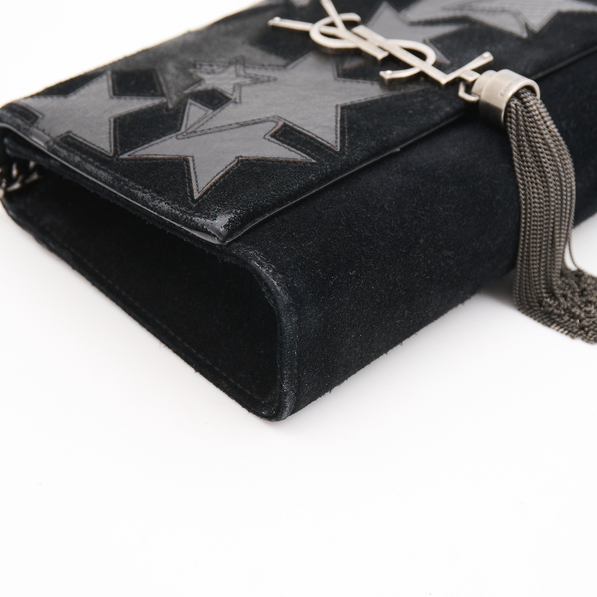 Saint Laurent Limited Edition Star Leather Kate Bag
