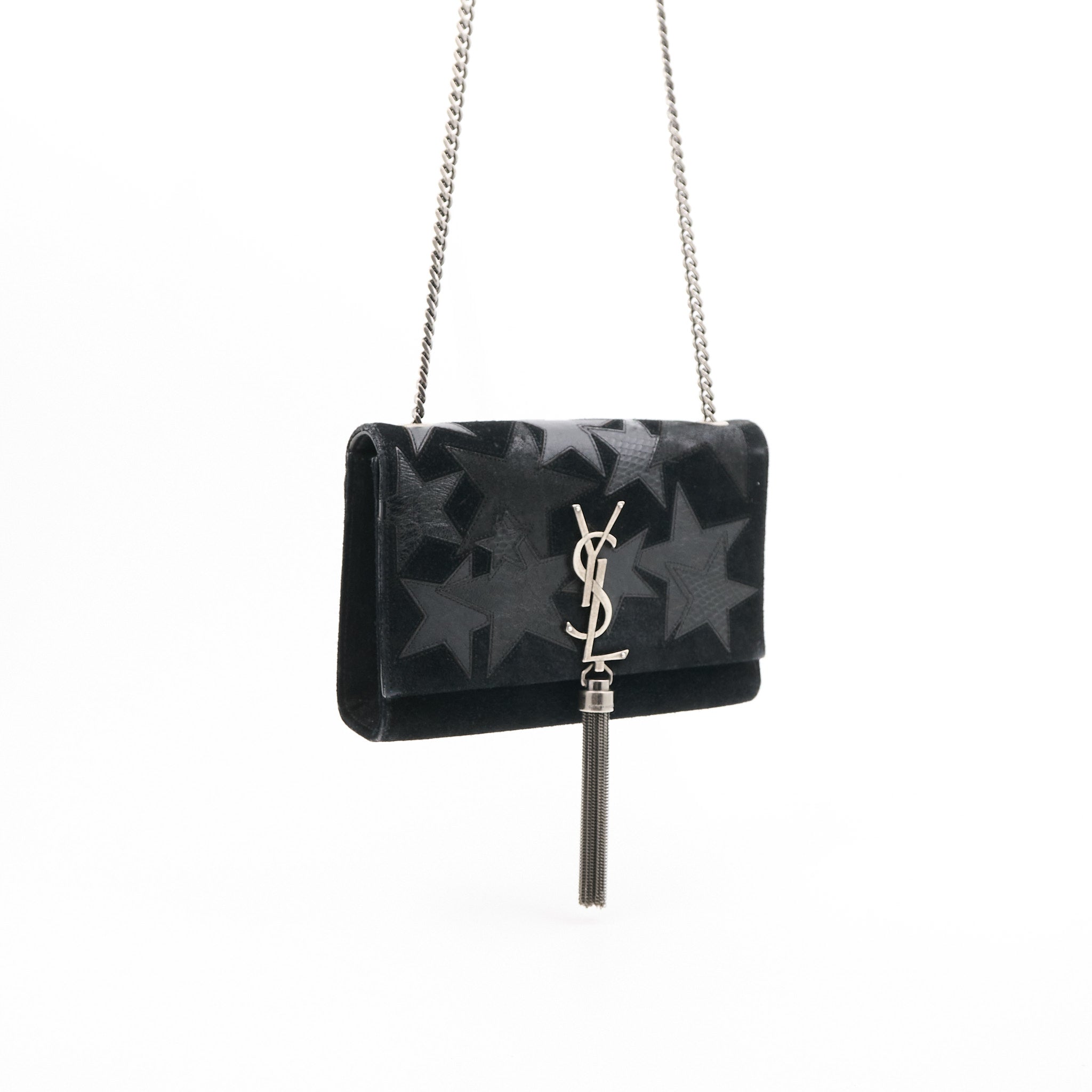 Saint Laurent Limited Edition Star Leather Kate Bag