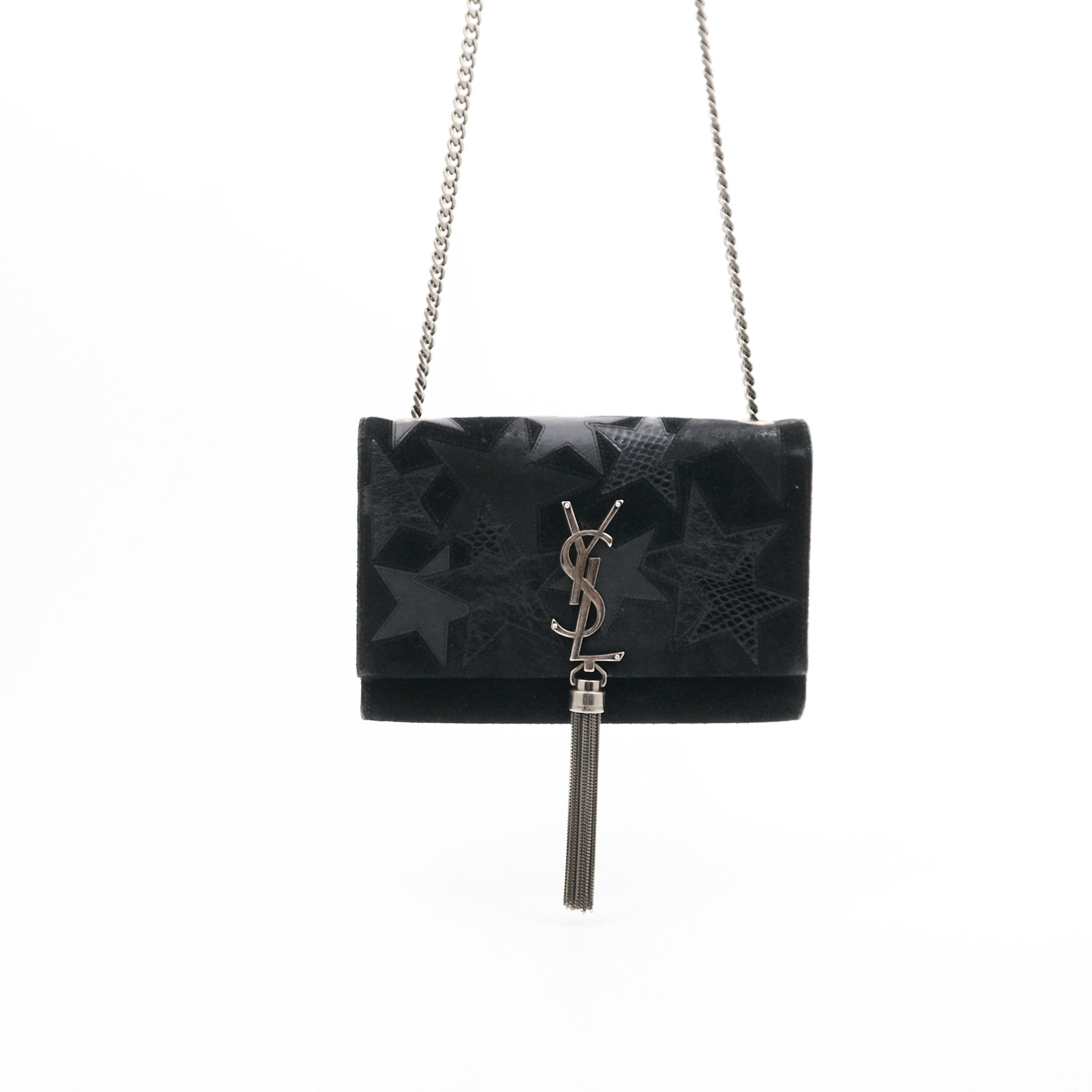 Saint Laurent Limited Edition Star Leather Kate Bag