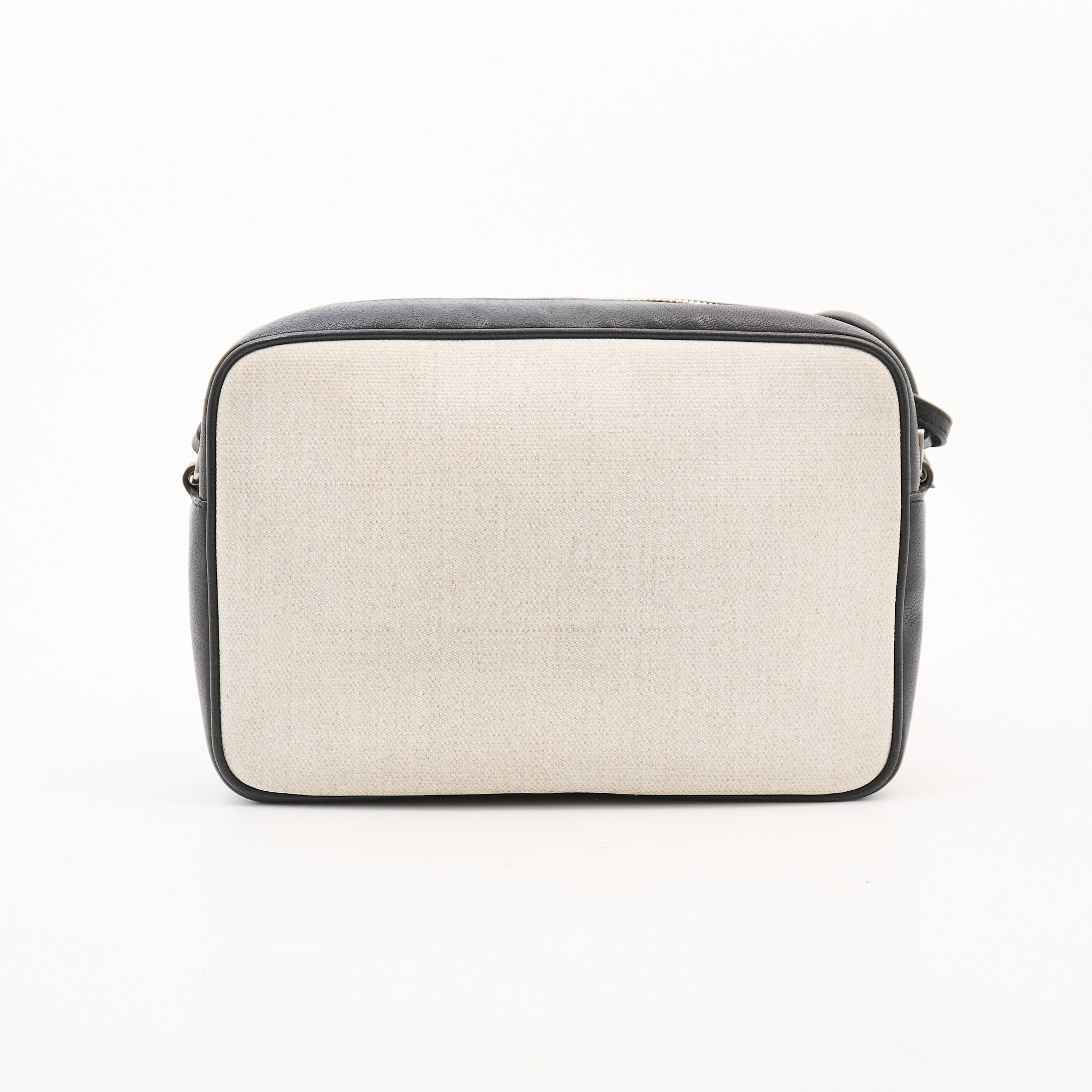Saint Laurent Linen Canvas Lou Camera Bag