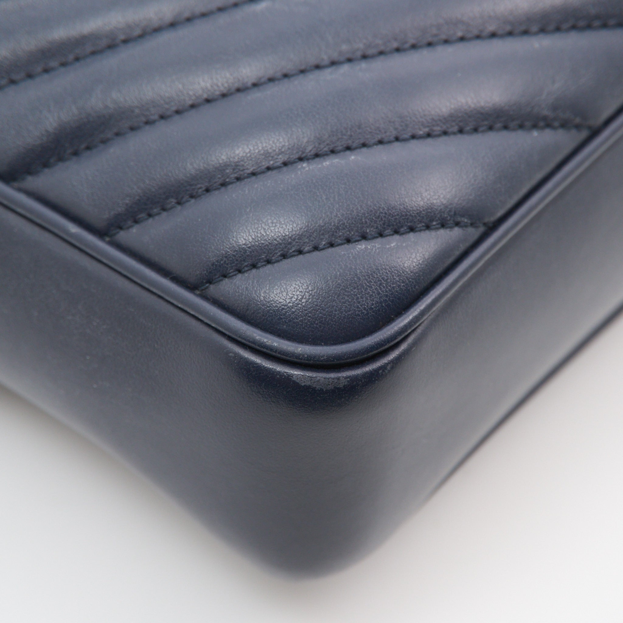 Saint Laurent Lou Camera Bag in Navy