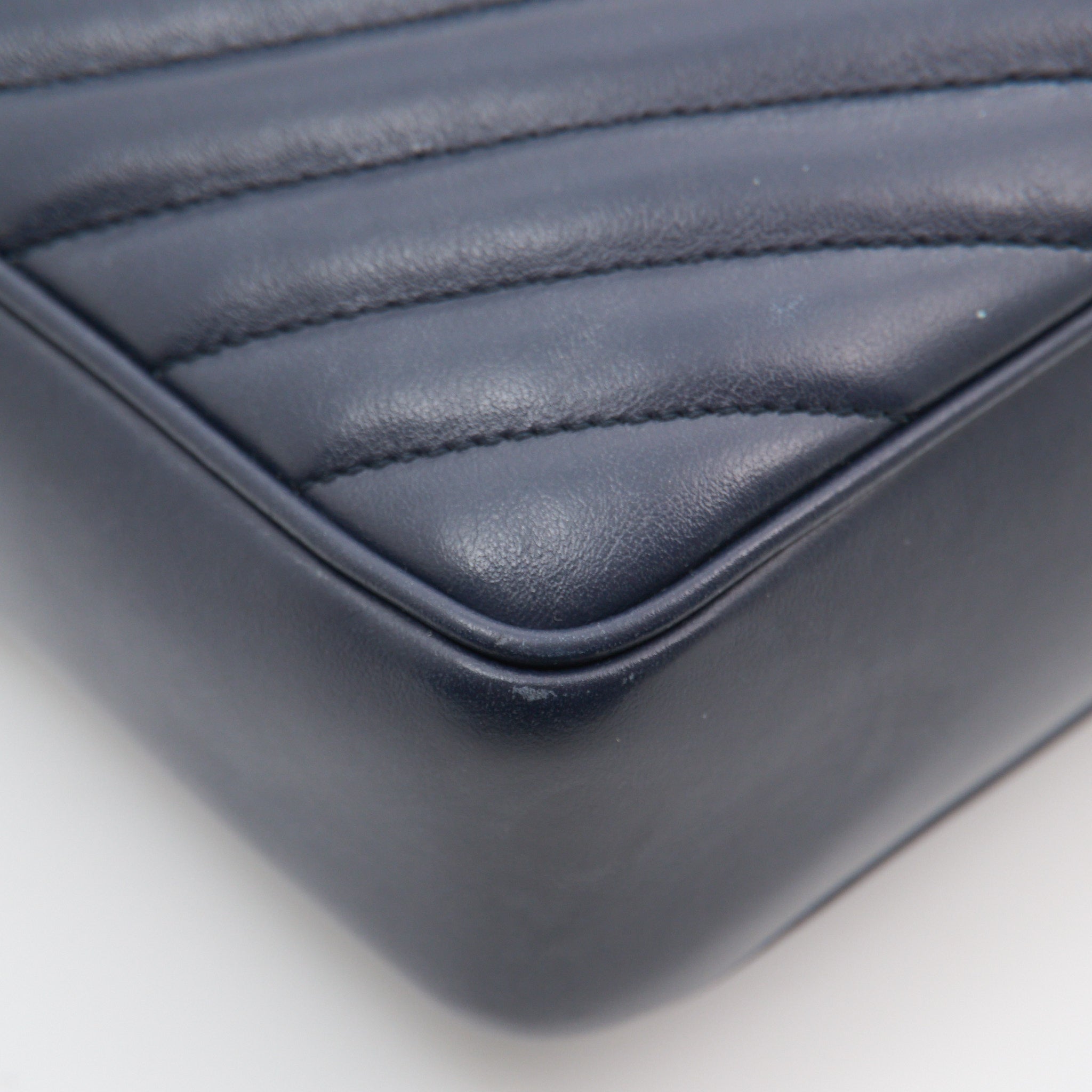 Saint Laurent Lou Camera Bag in Navy