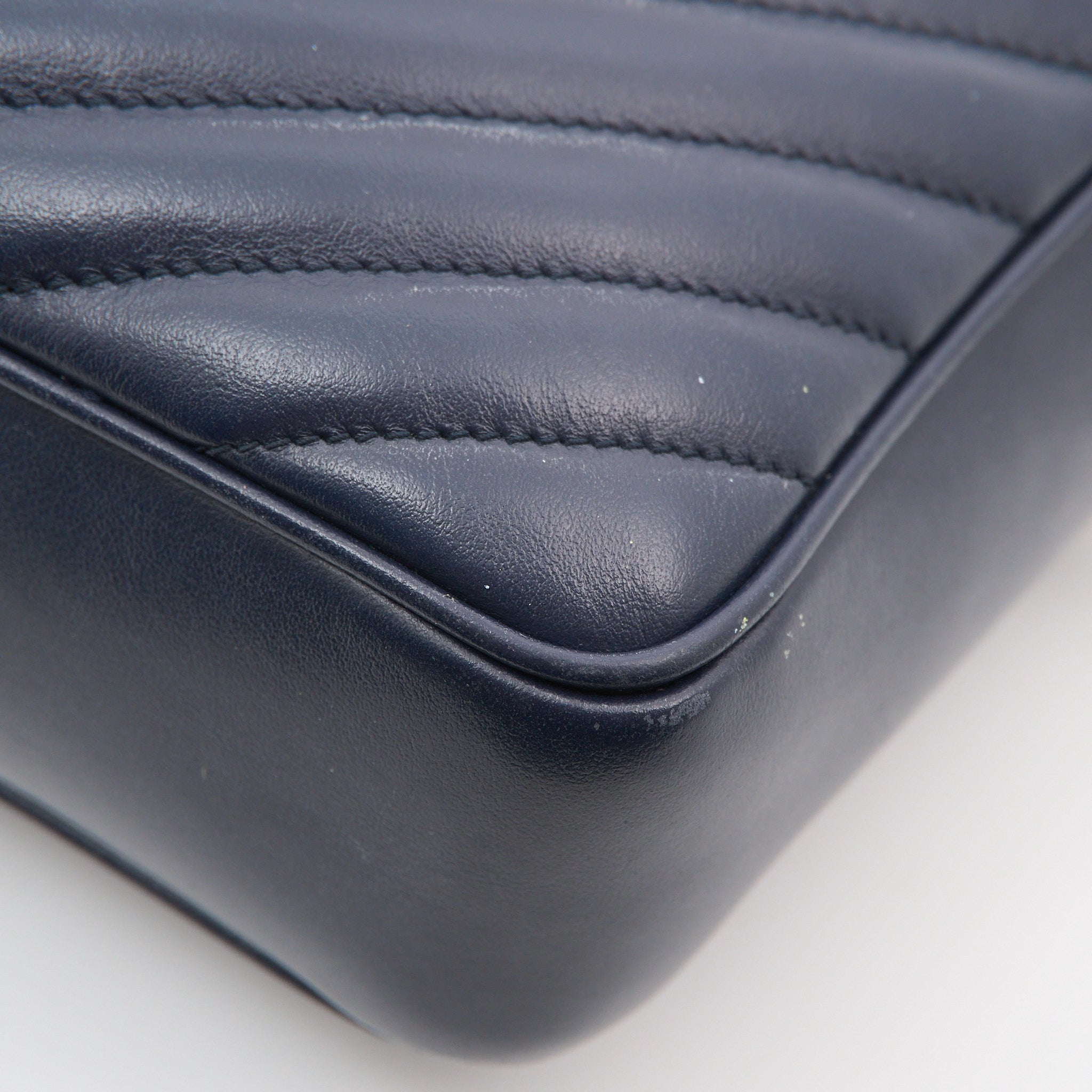 Saint Laurent Lou Camera Bag in Navy