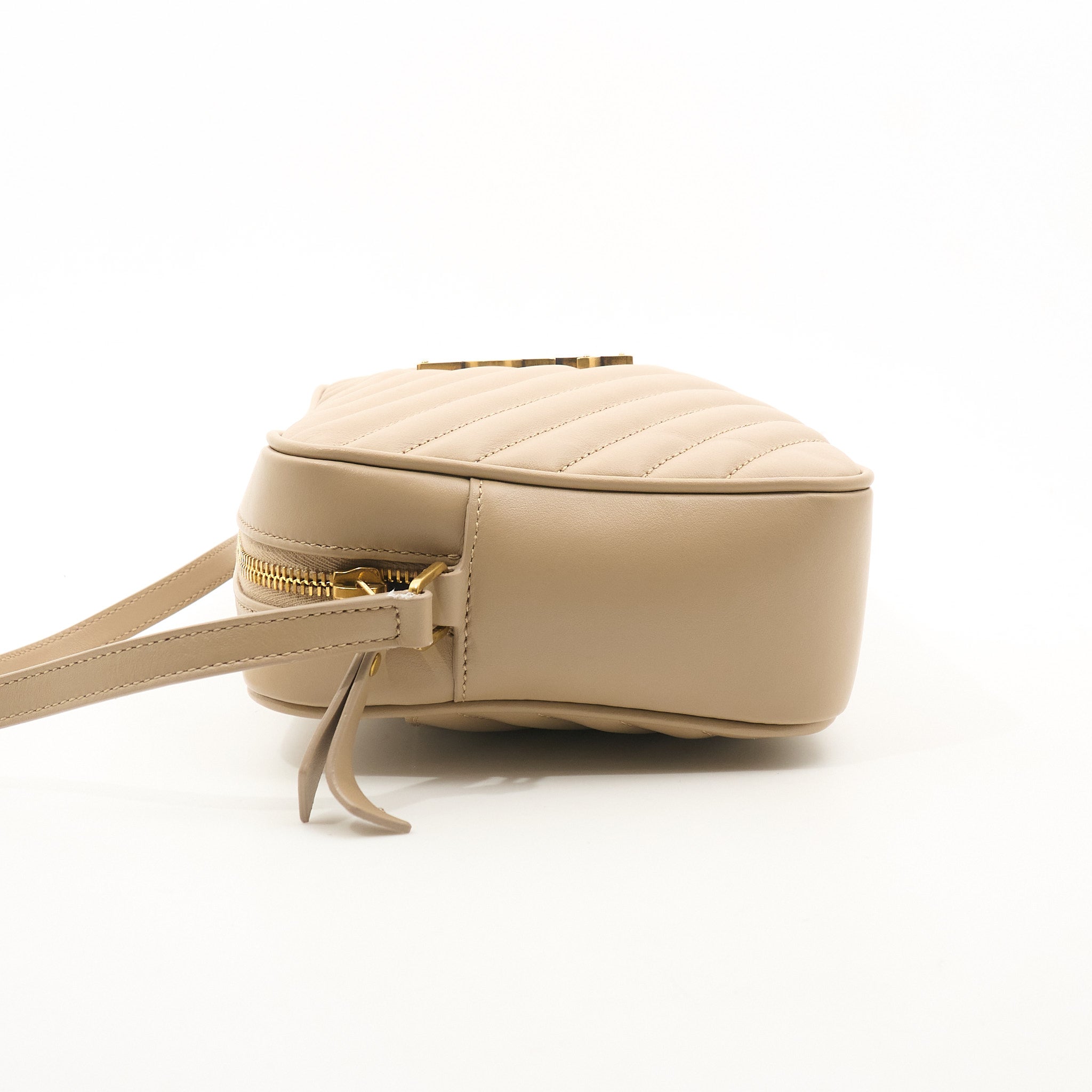 Saint Laurent Lou Camera Beige Bag