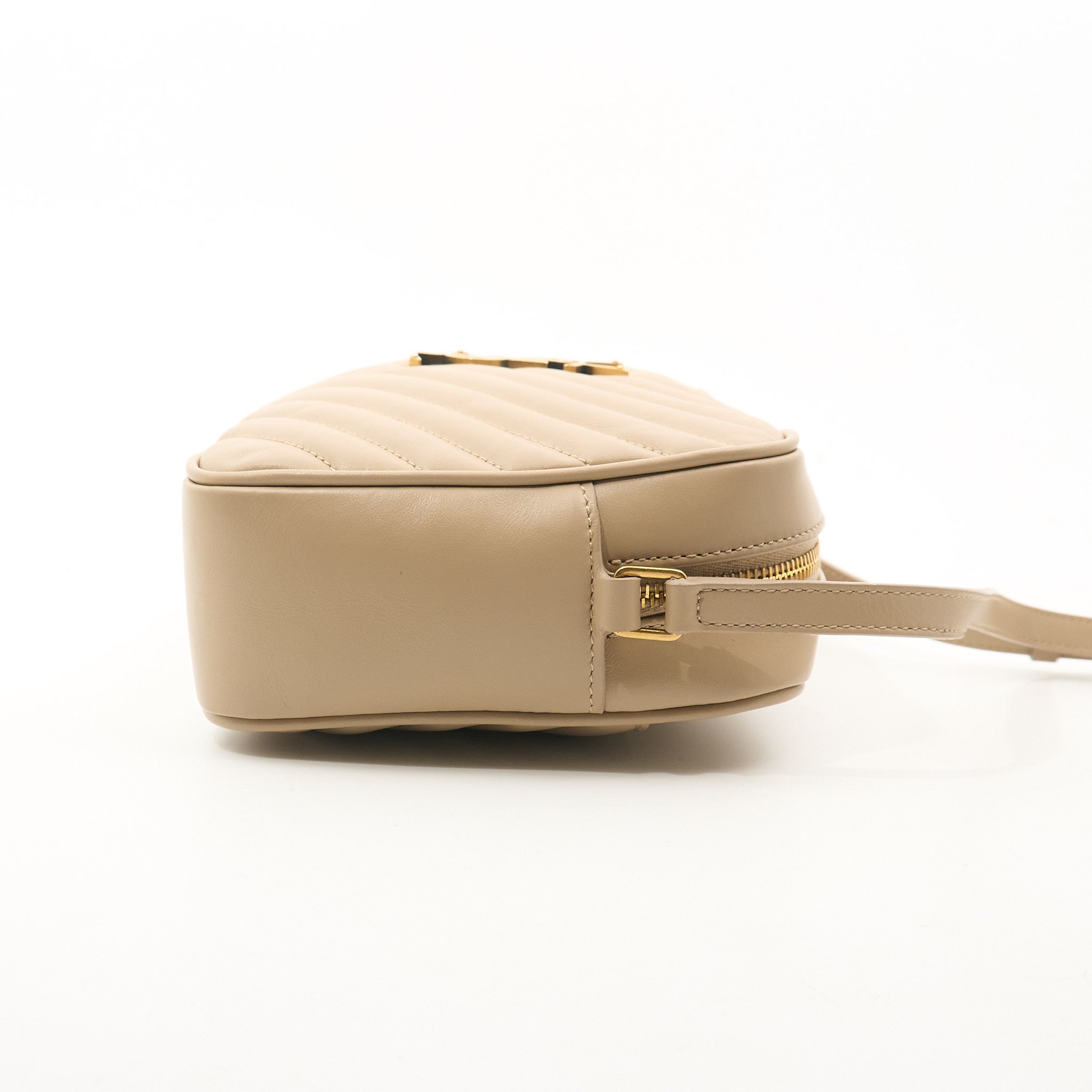 Saint Laurent Lou Camera Beige Bag