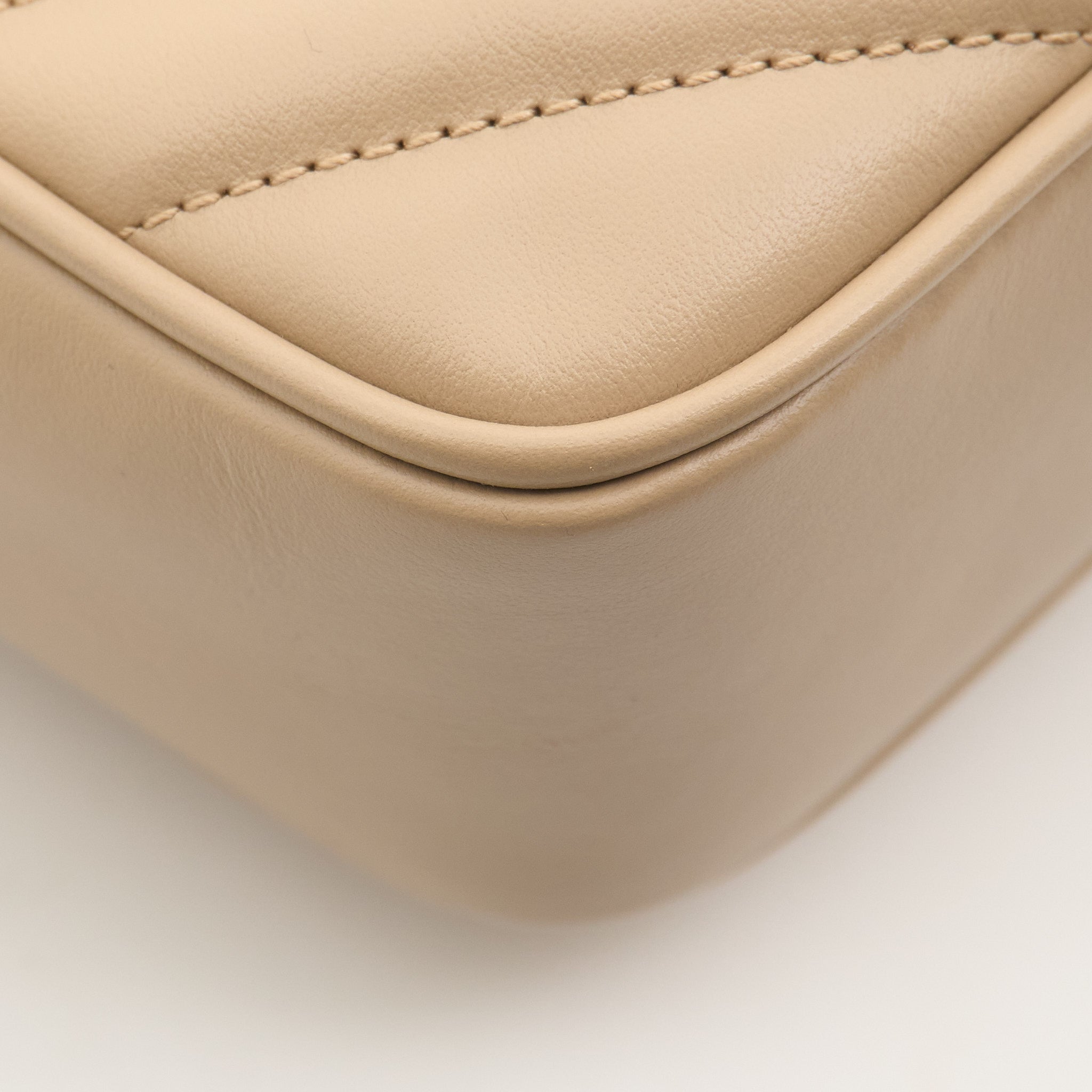 Saint Laurent Lou Camera Beige Bag
