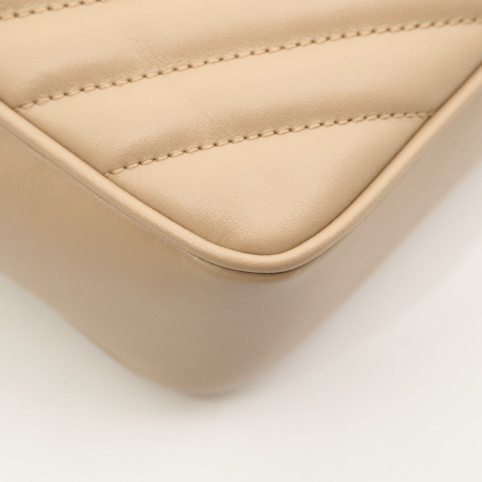 Saint Laurent Lou Camera Beige Bag