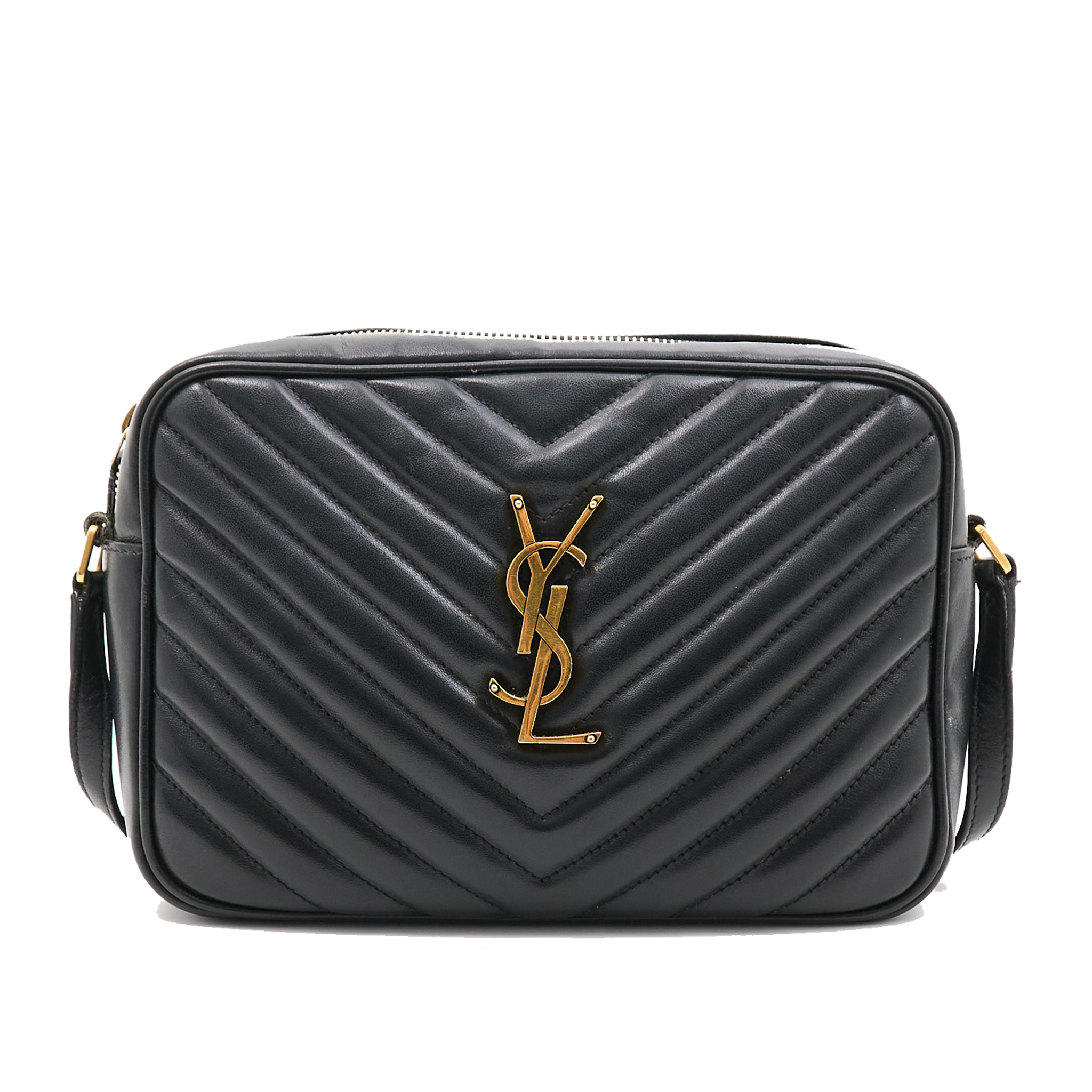 Saint Laurent Lou Camera Black Bag