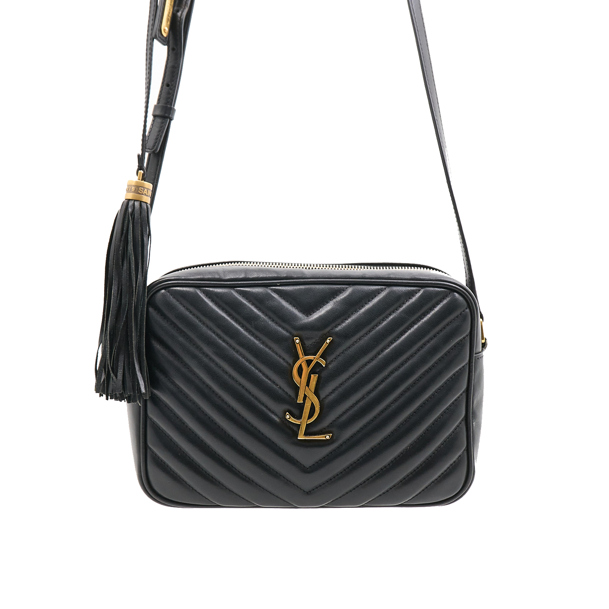 Saint Laurent Lou Camera Black Bag