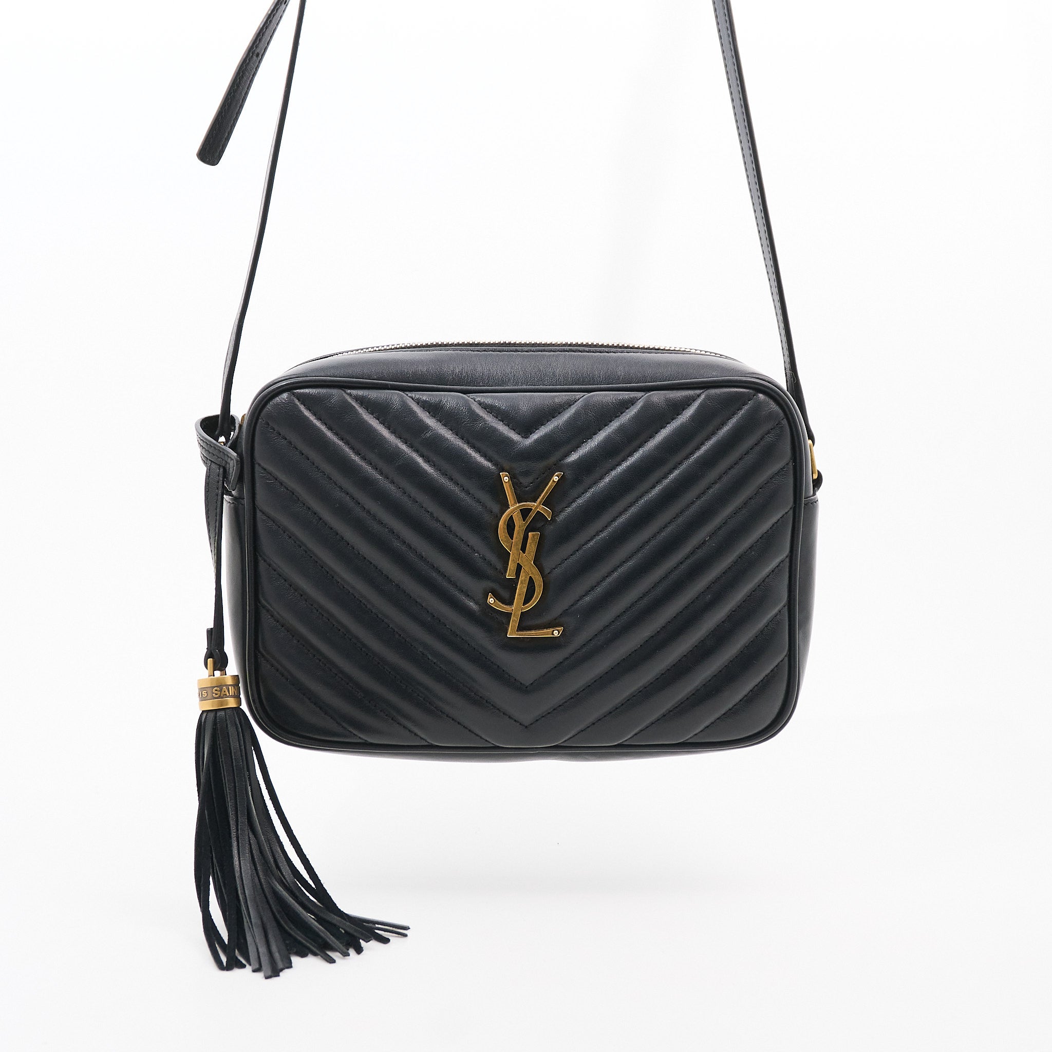 Saint Laurent Lou Camera Black Bag