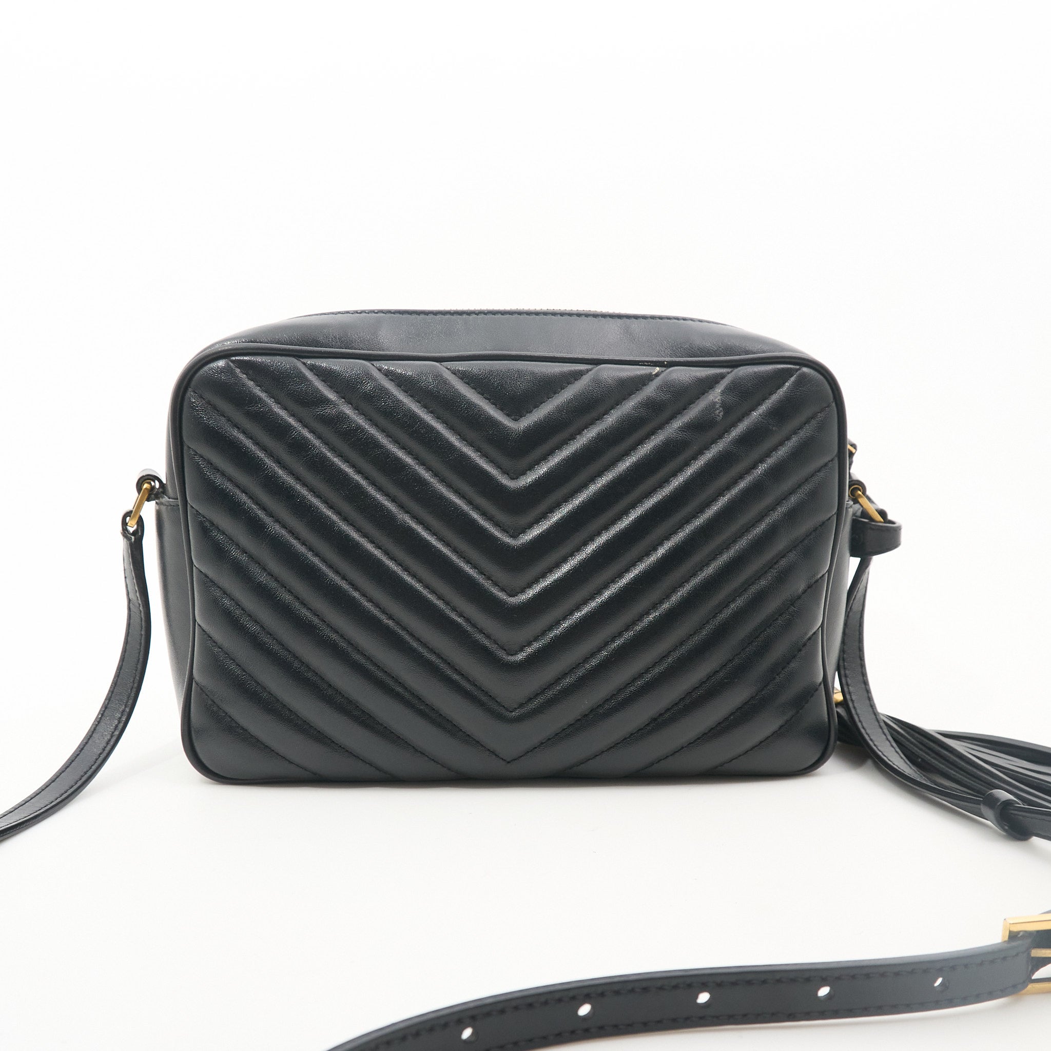 Saint Laurent Lou Camera Black Bag