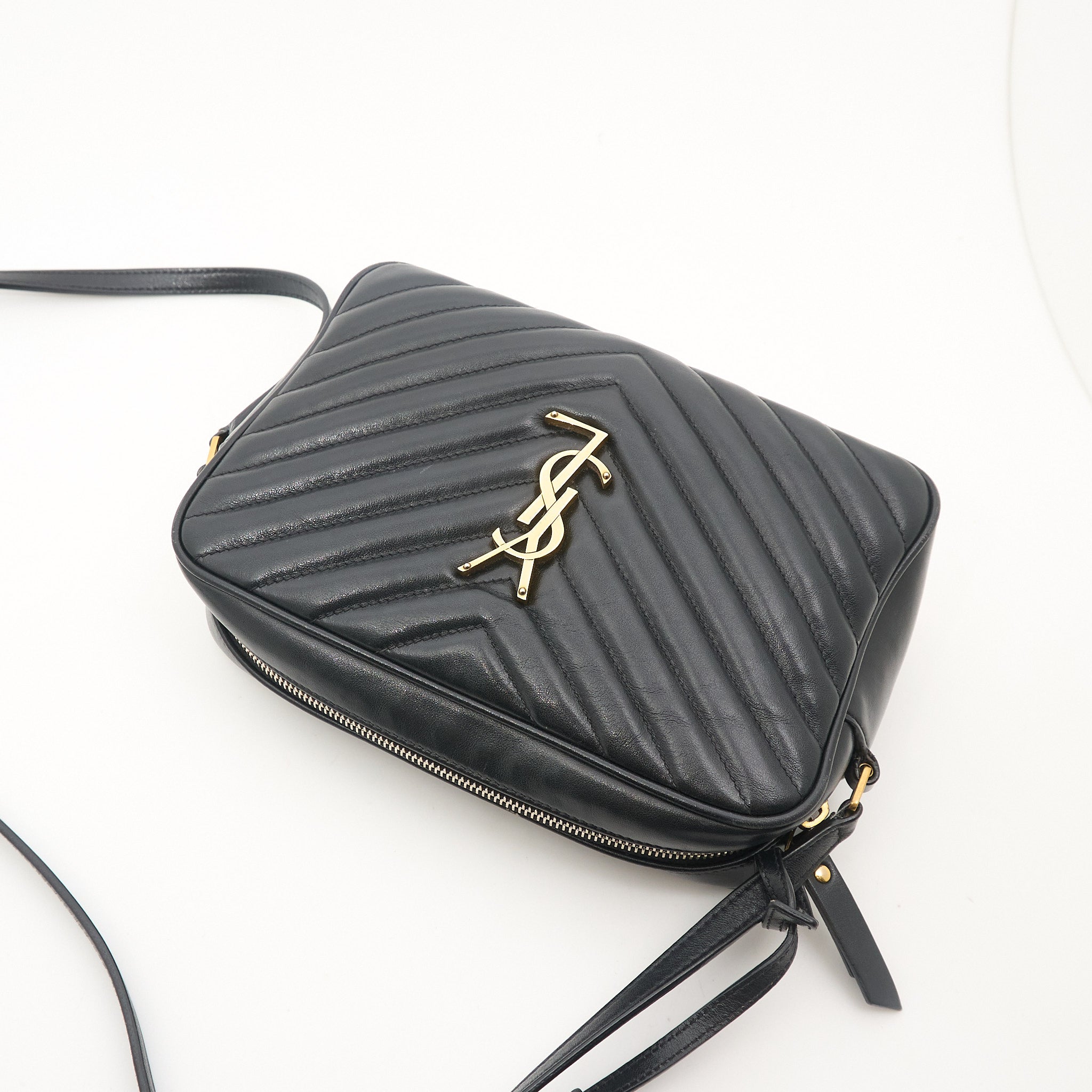 Saint Laurent Lou Camera Black Bag