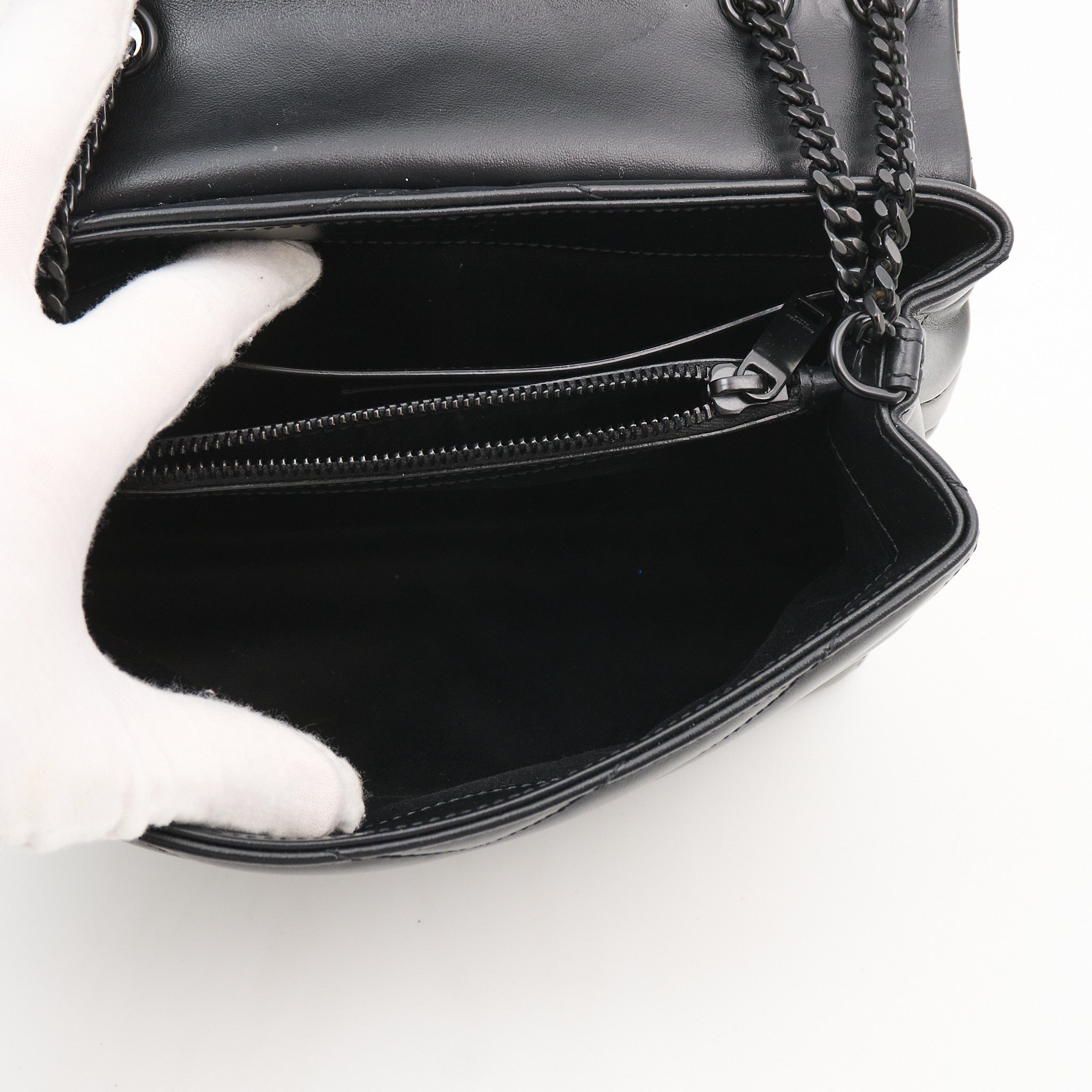 Saint Laurent Lou Lou Black Shoulder Bag