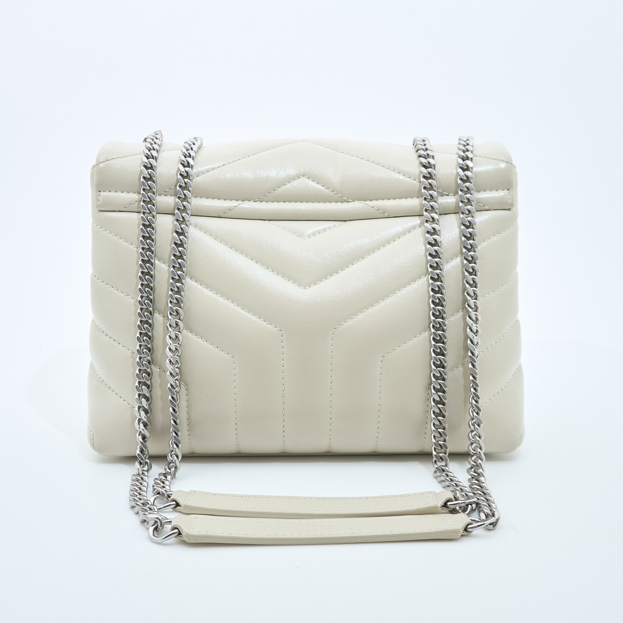 Saint Laurent Lou Lou Small Bag Crema Soft