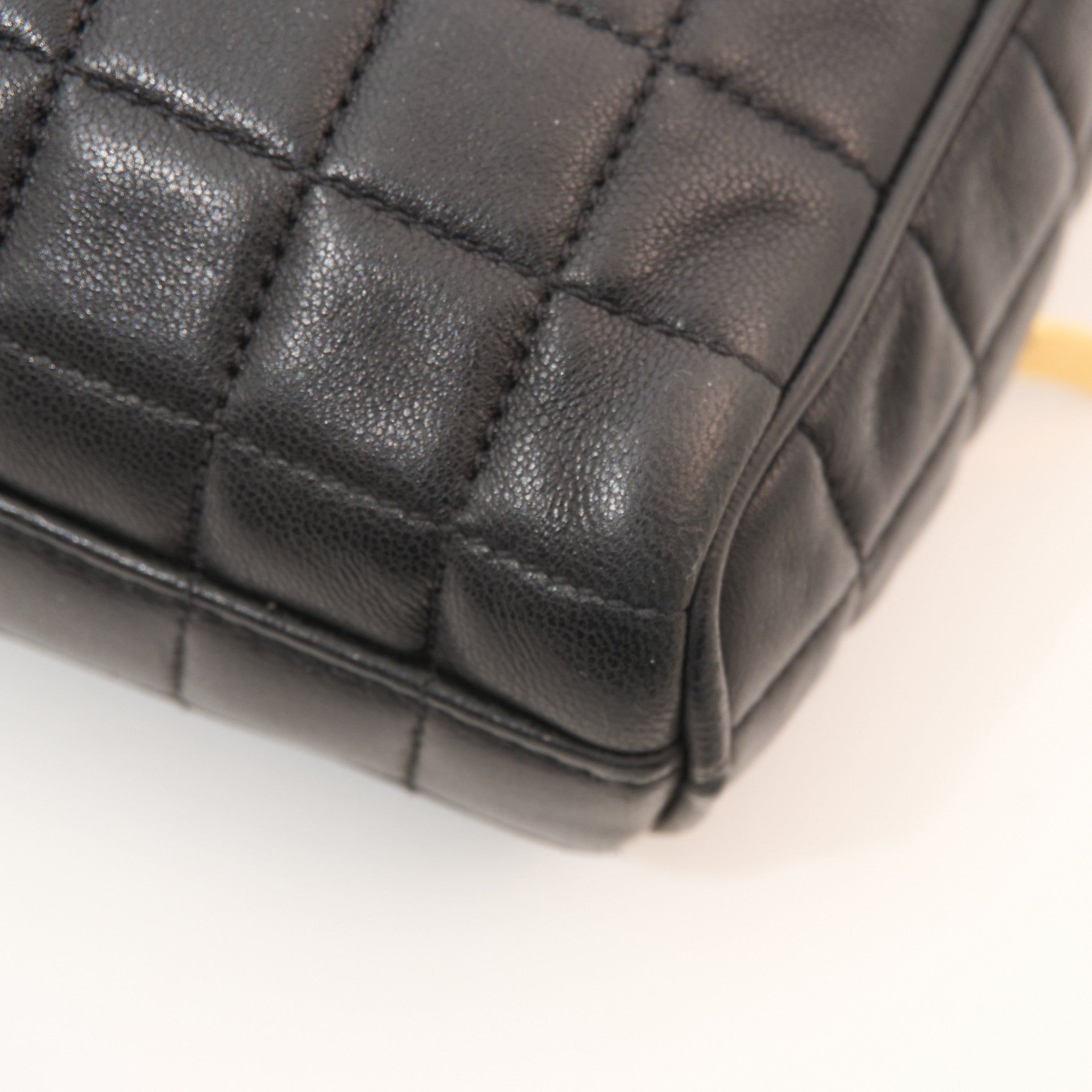 Saint Laurent Cassandre Matelasse Carre Black Camera Bag