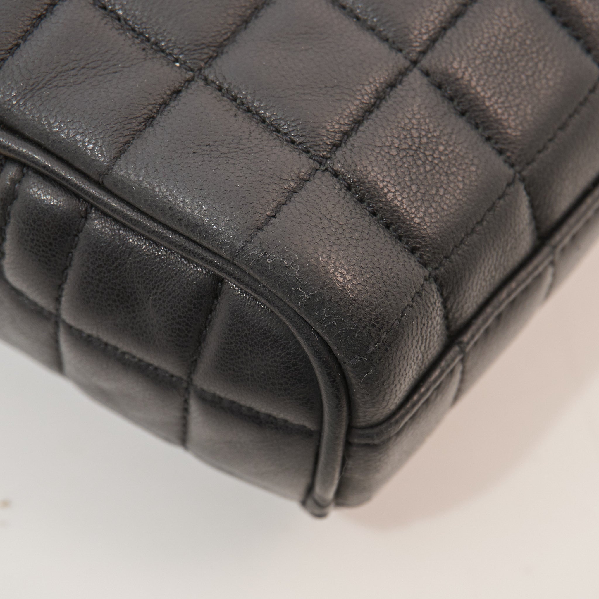 Saint Laurent Cassandre Matelasse Carre Black Camera Bag