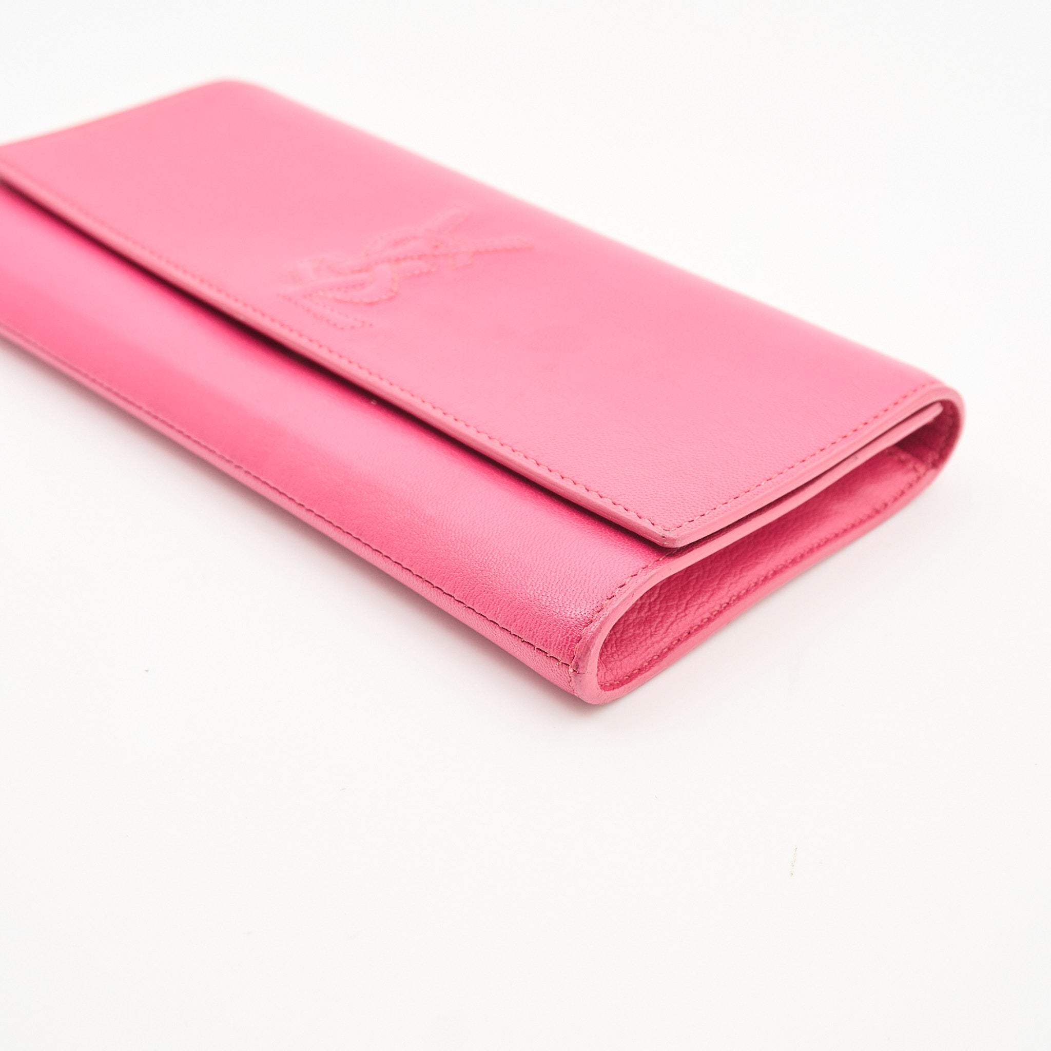 Saint Laurent Pink Clutch Bag