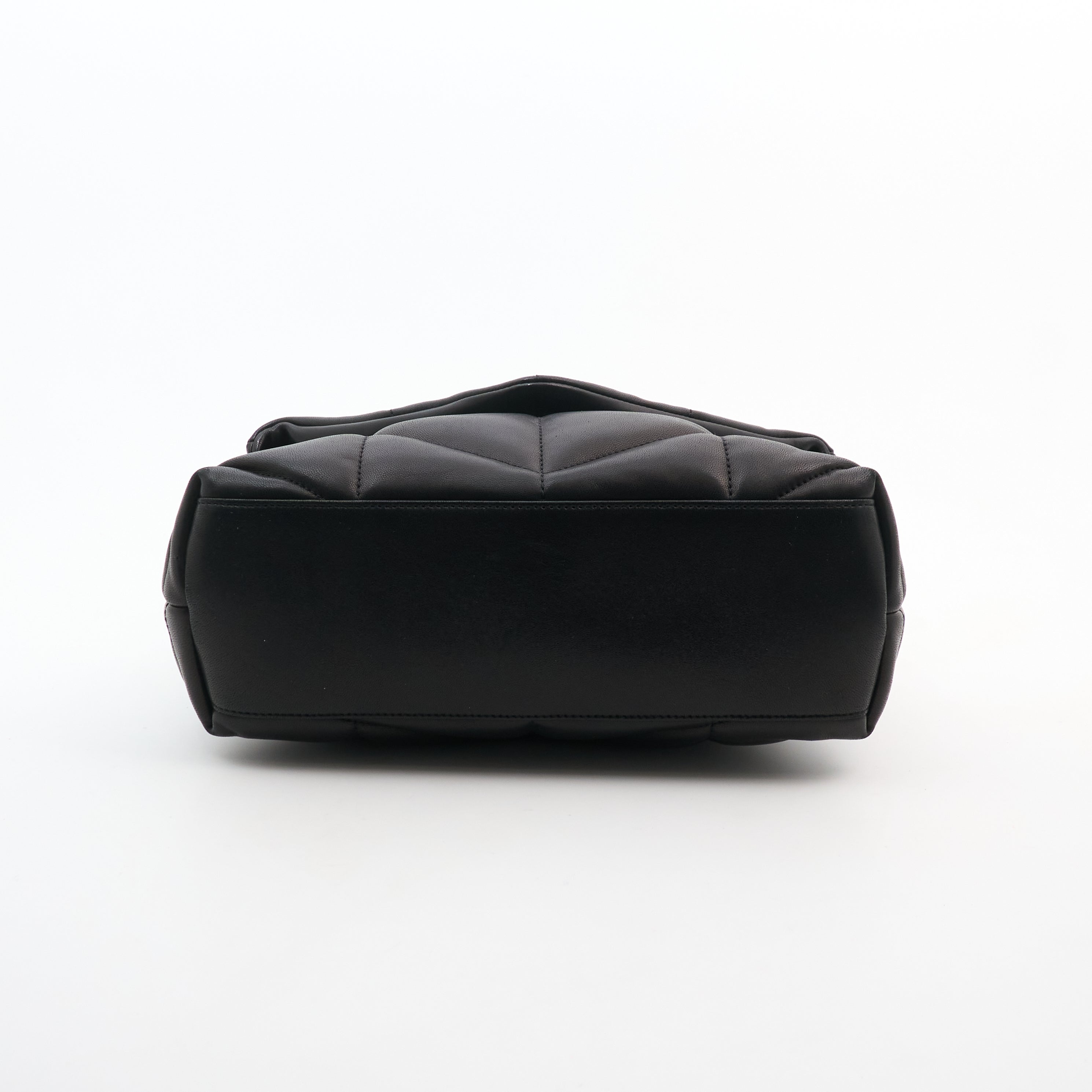 Saint Laurent Small Black Puffa Bag