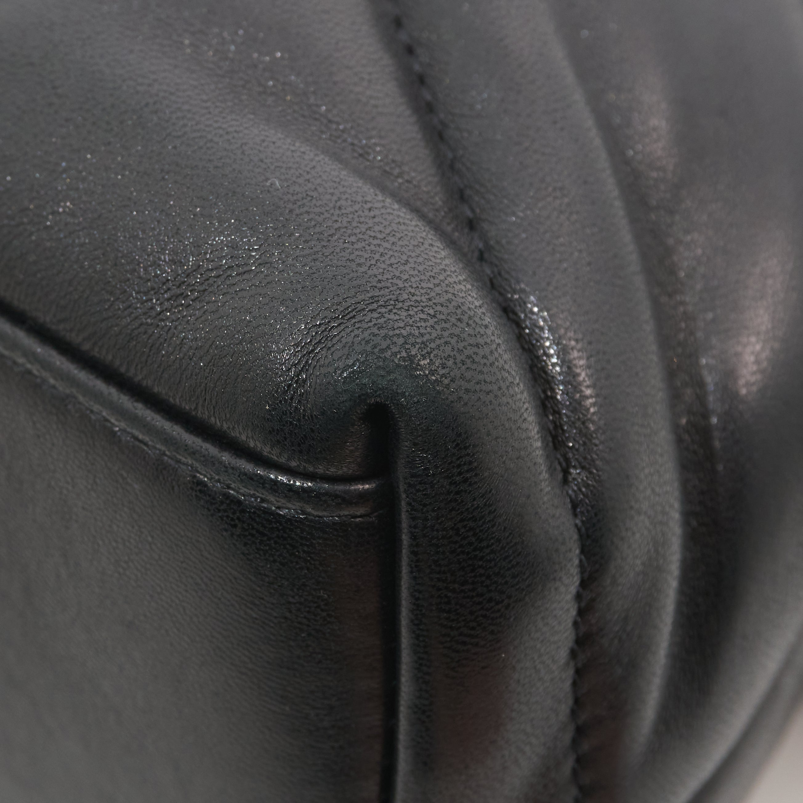 Saint Laurent Small Lou Lou Puffer Black Bag