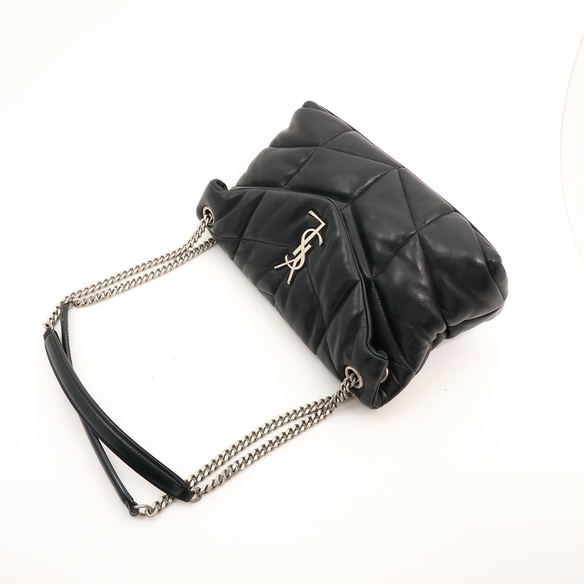 Saint Laurent Small Puffer Black Bag