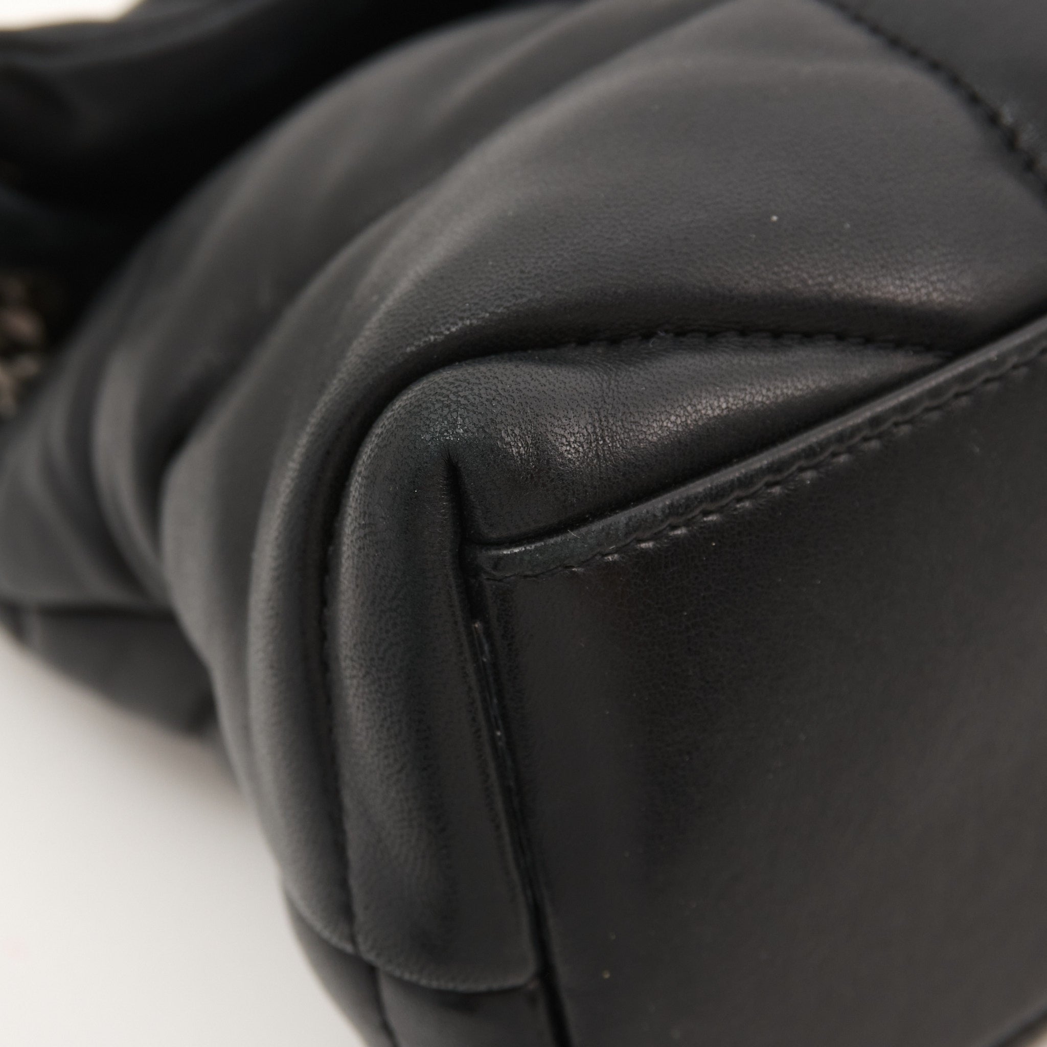 Saint Laurent Small Puffer Black Bag