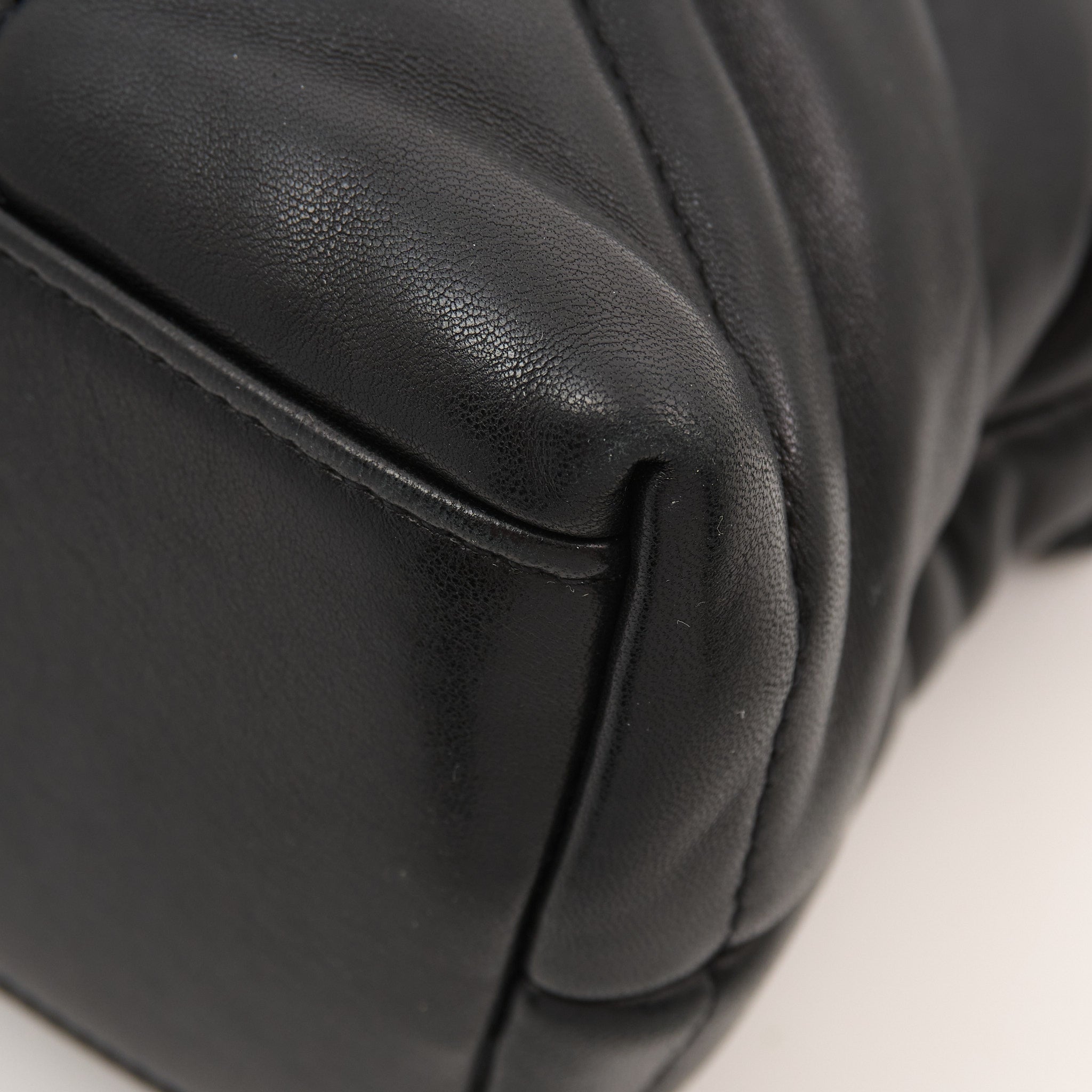 Saint Laurent Small Puffer Black Bag