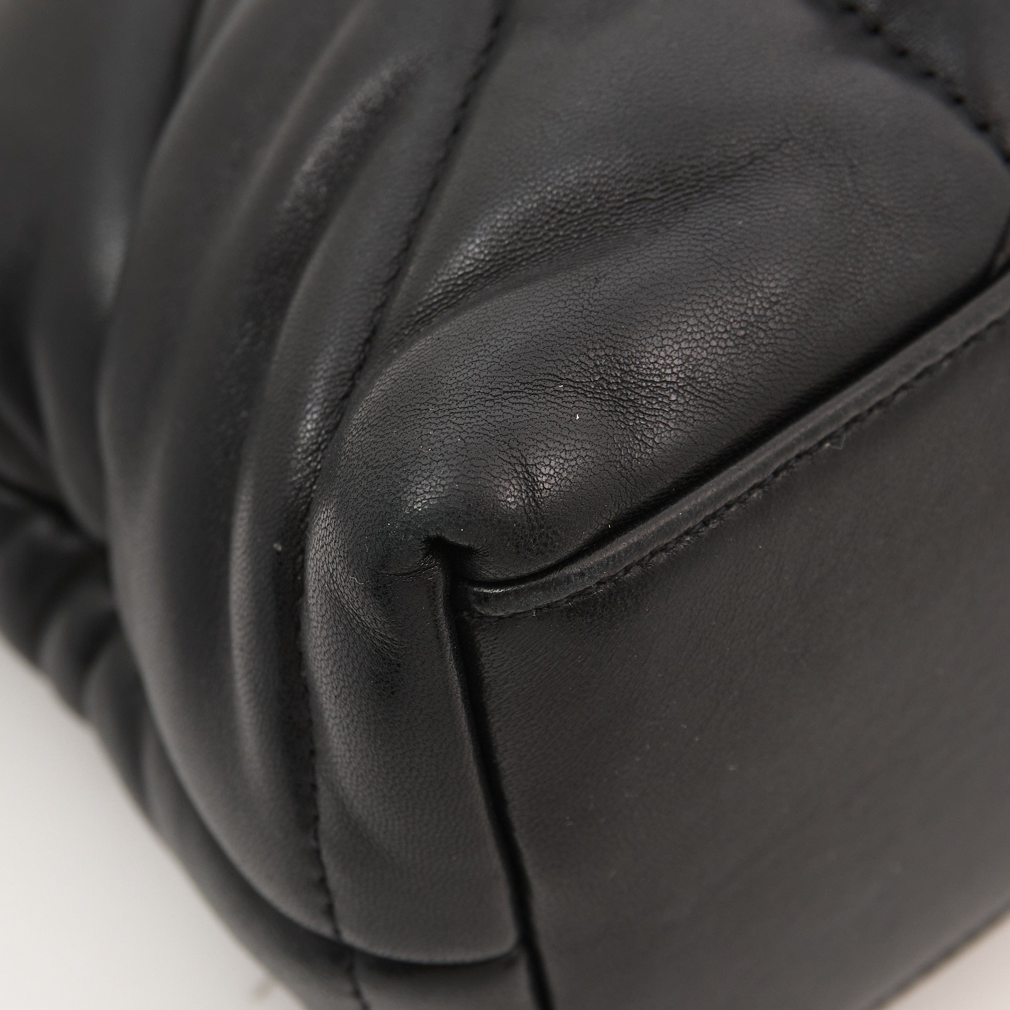 Saint Laurent Small Puffer Black Bag