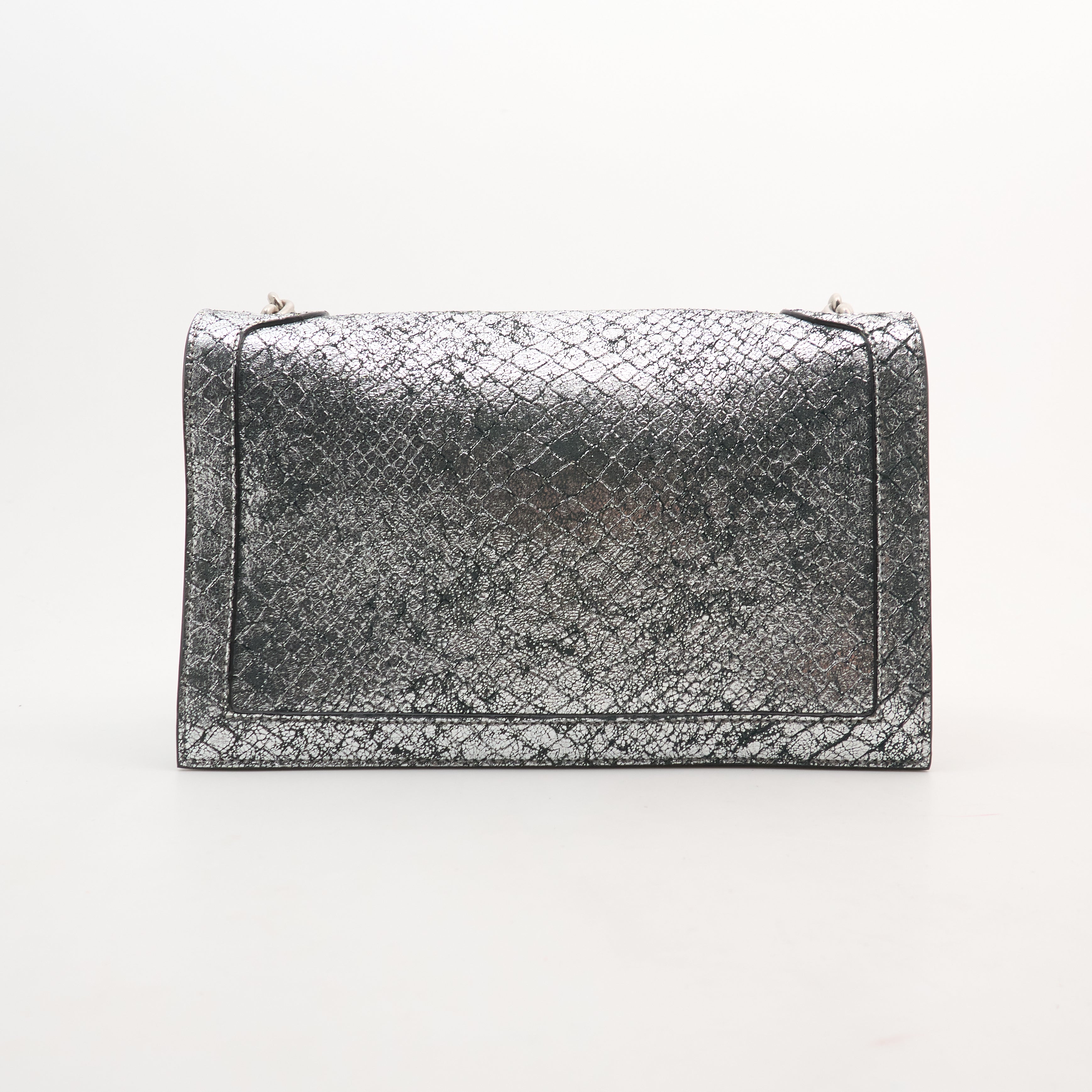 Saint Laurent Sunset Metallic Python Embossed Bag