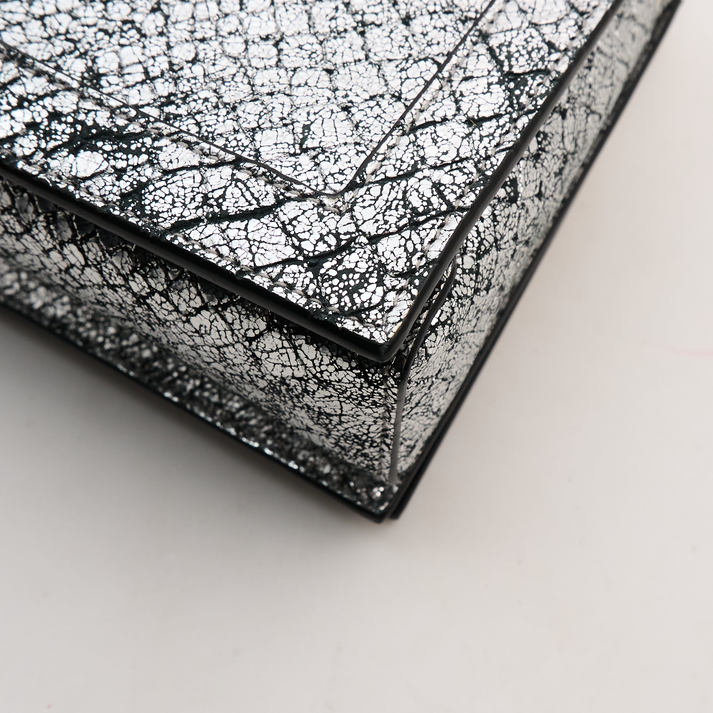 Saint Laurent Sunset Metallic Python Embossed Bag