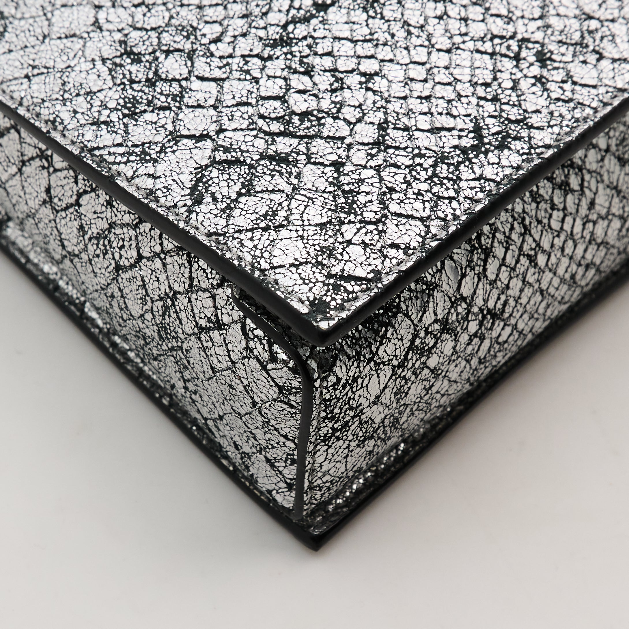 Saint Laurent Sunset Metallic Python Embossed Bag