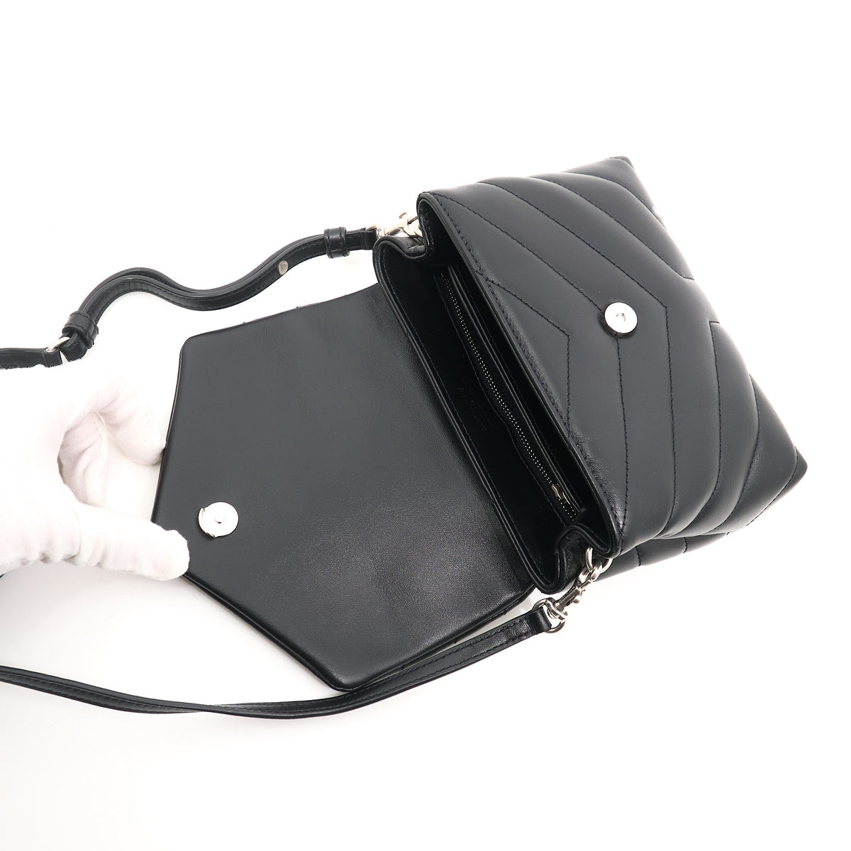 Saint Laurent Toy Lou Lou Black Bag