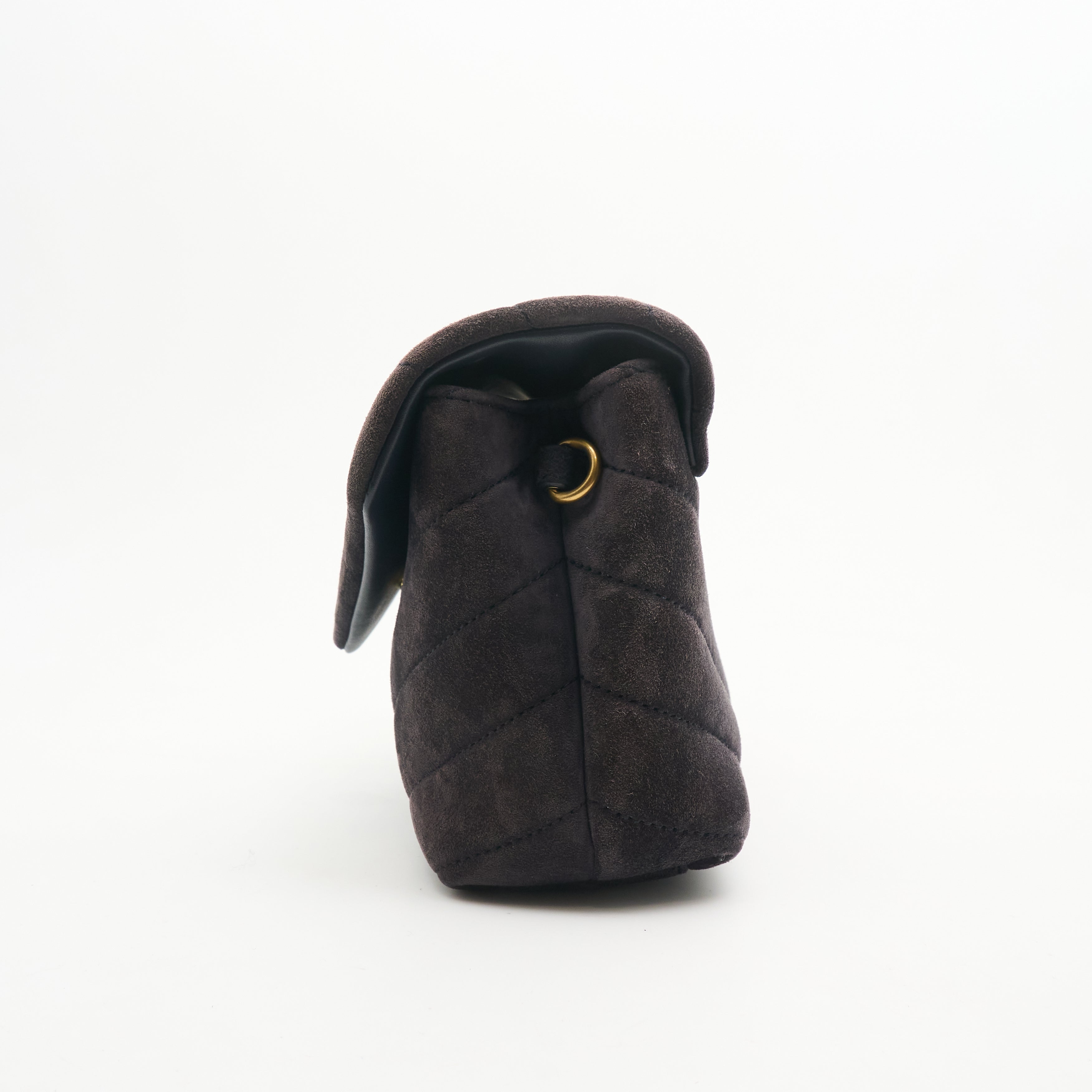 Saint Laurent Toy Loulou Navy Suede Bag