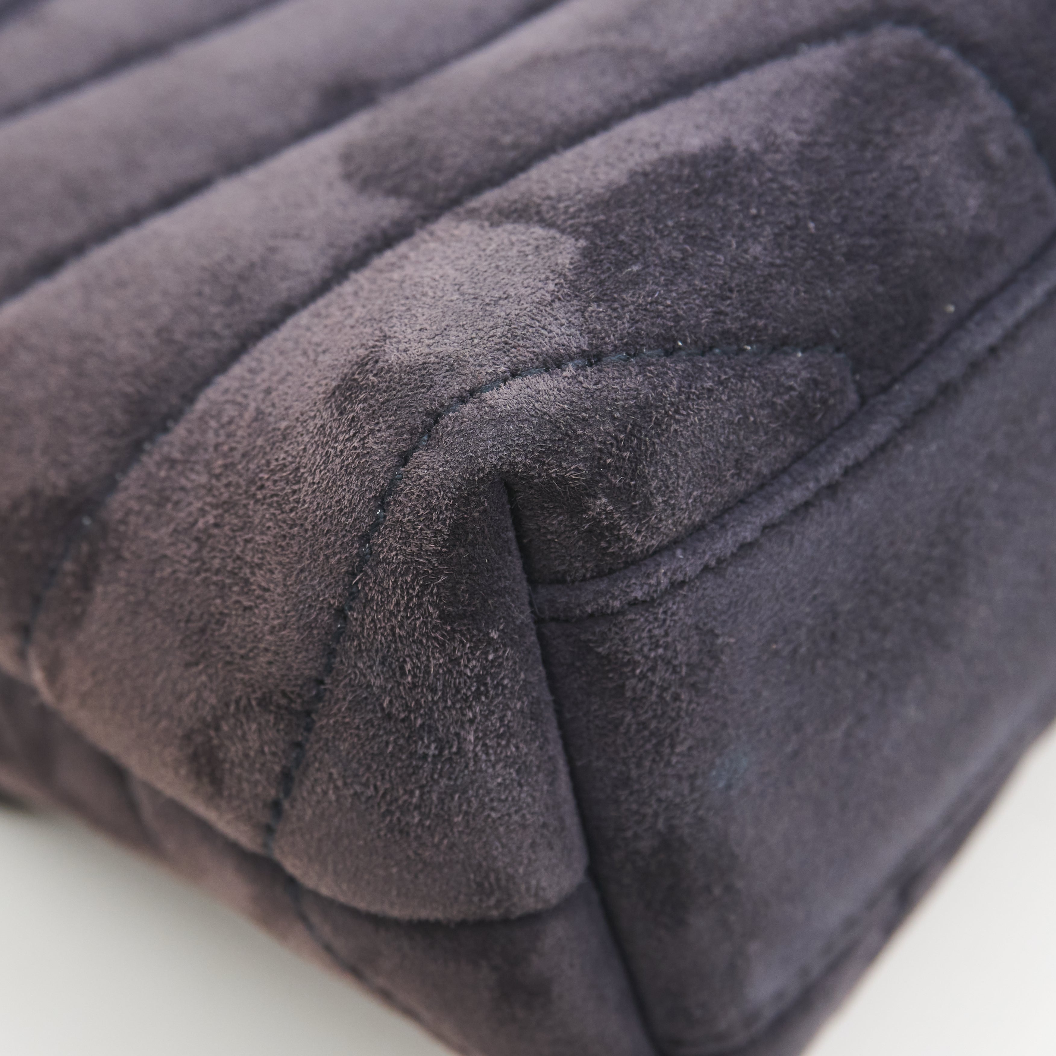 Saint Laurent Toy Loulou Navy Suede Bag