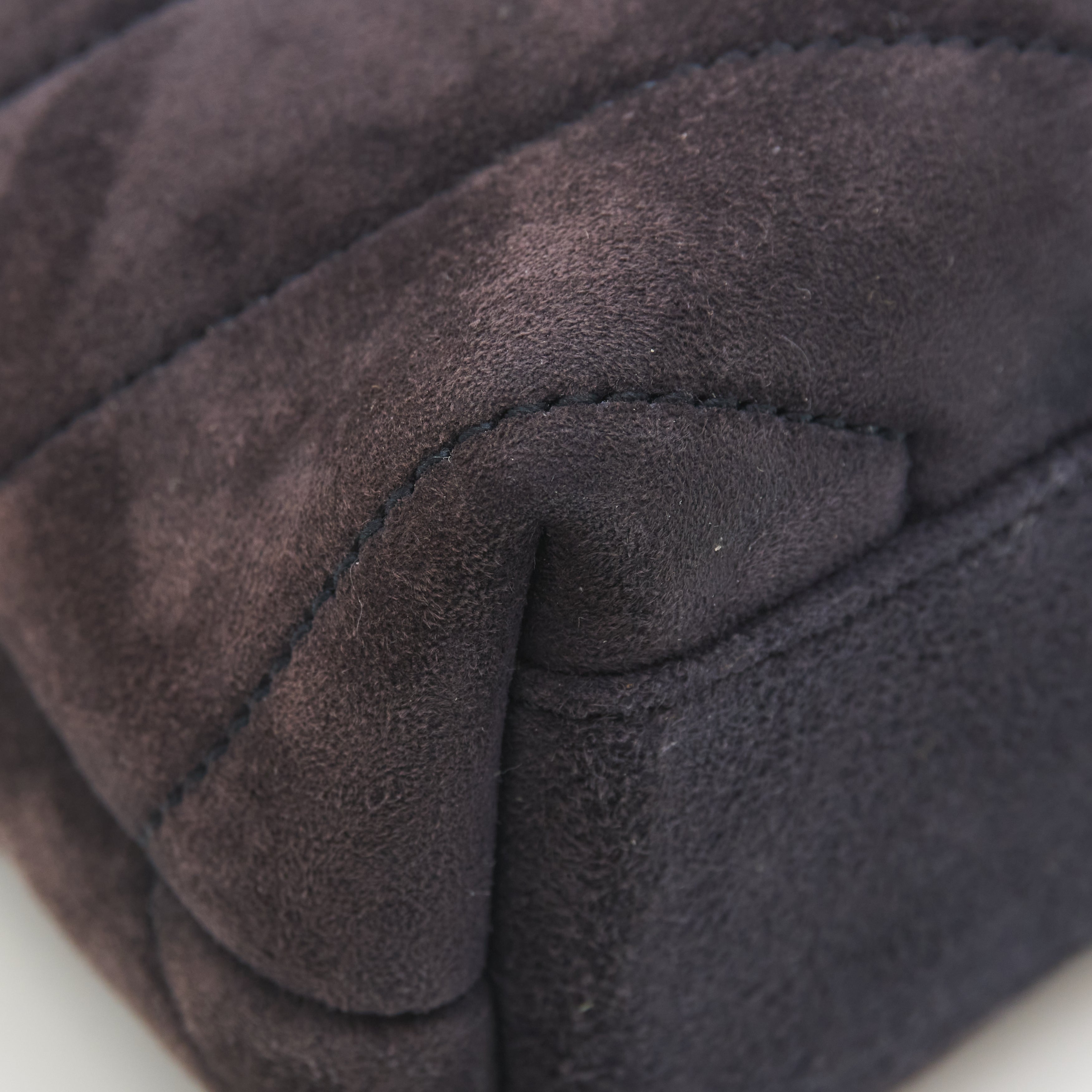 Saint Laurent Toy Loulou Navy Suede Bag