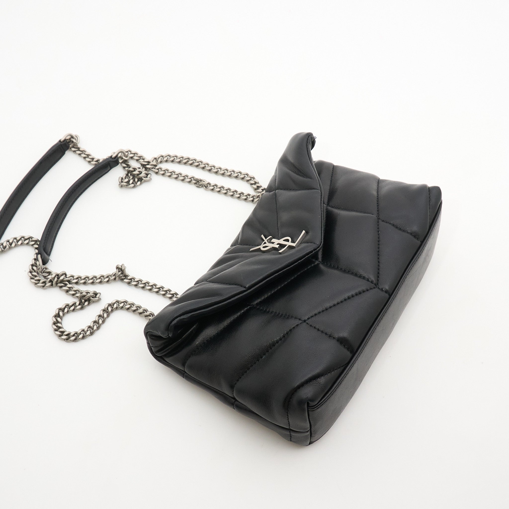 Saint Laurent Toy Puffer Black Bag
