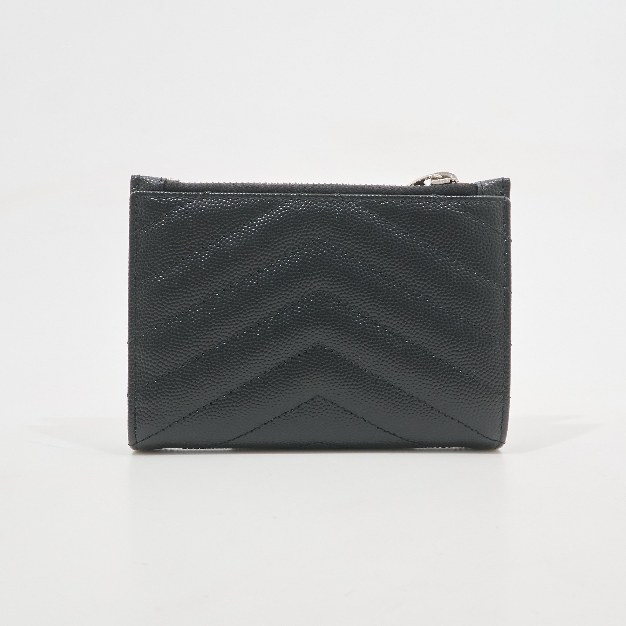 Saint Laurent Cassandre Black Wallet