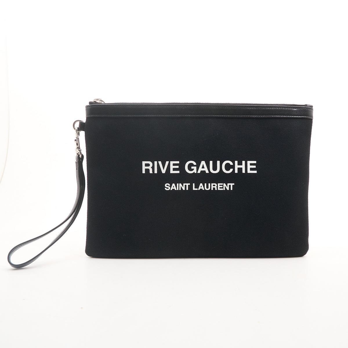 Saint Laurent Rive Gauche Zip Clutch
