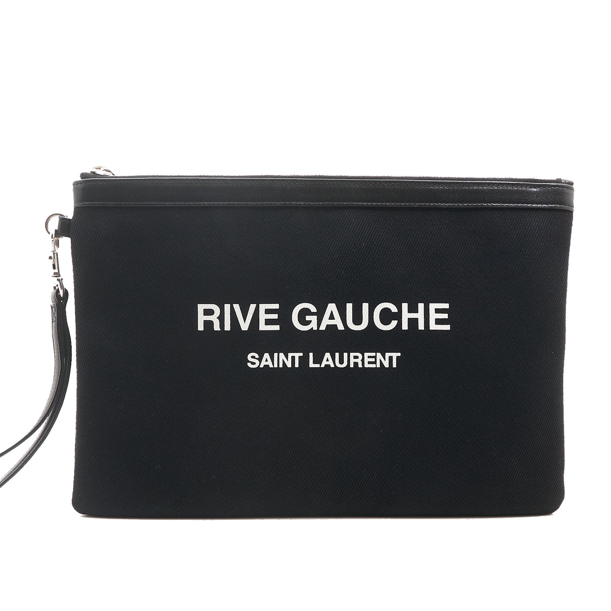 Saint Laurent Rive Gauche Zip Clutch