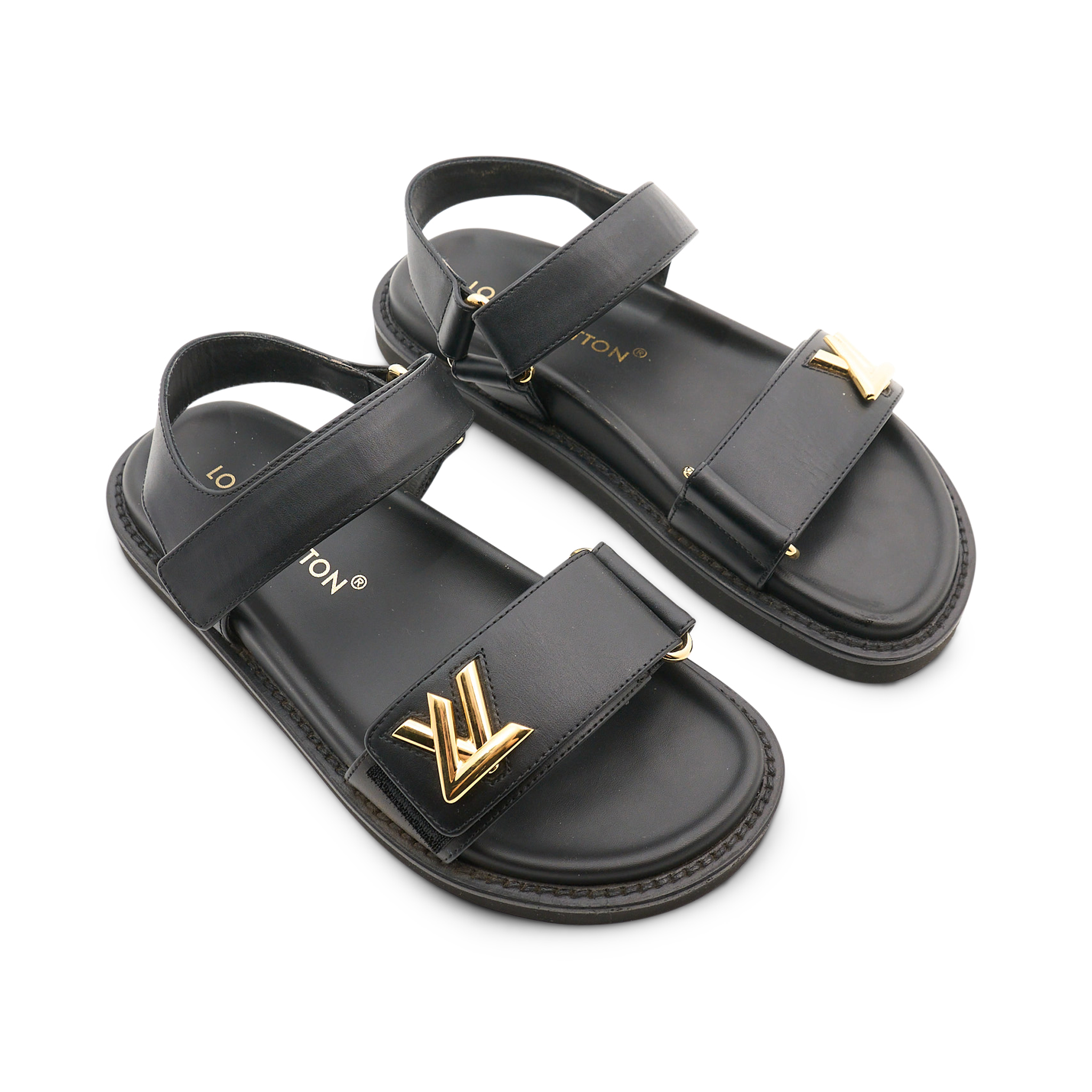 Louis Vuitton Sunset Flat Comfort Sandal Size 36 EU