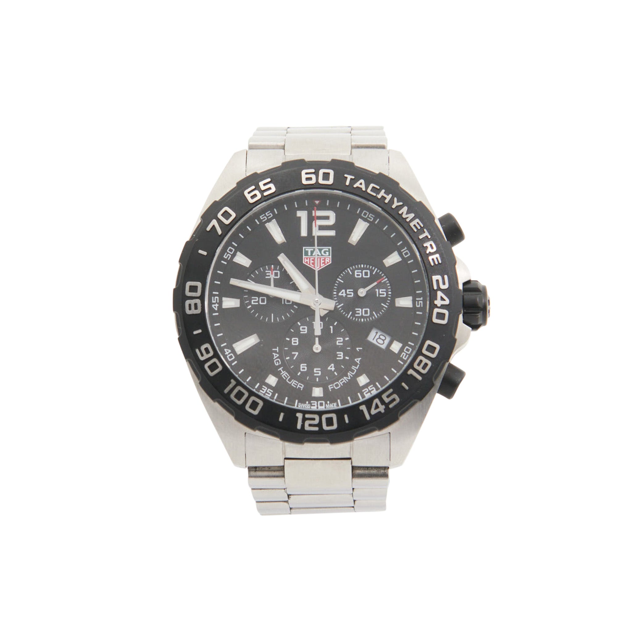 Tag Heuer Stainless Steel Fromula 1 CAZ101 Black Face