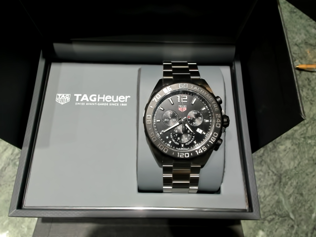 Tag Heuer Stainless Steel Fromula 1 CAZ101 Black Face